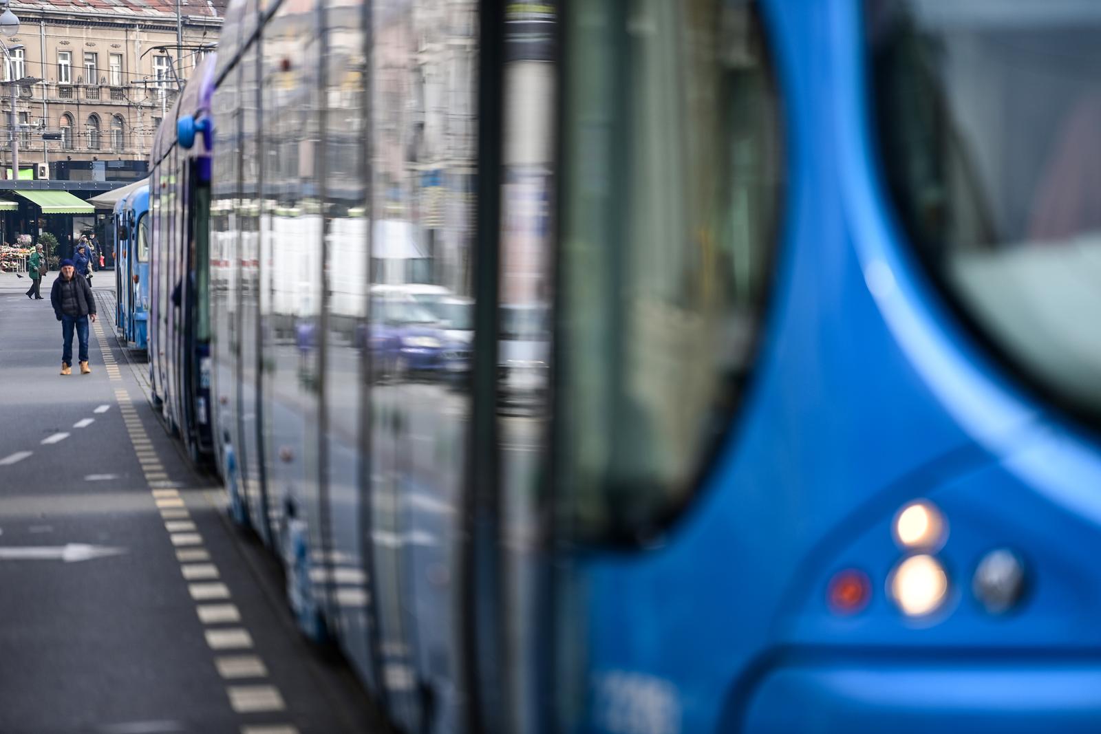 Zagreb: Zastoj tramvajskog prometa u Šubićevoj ulici