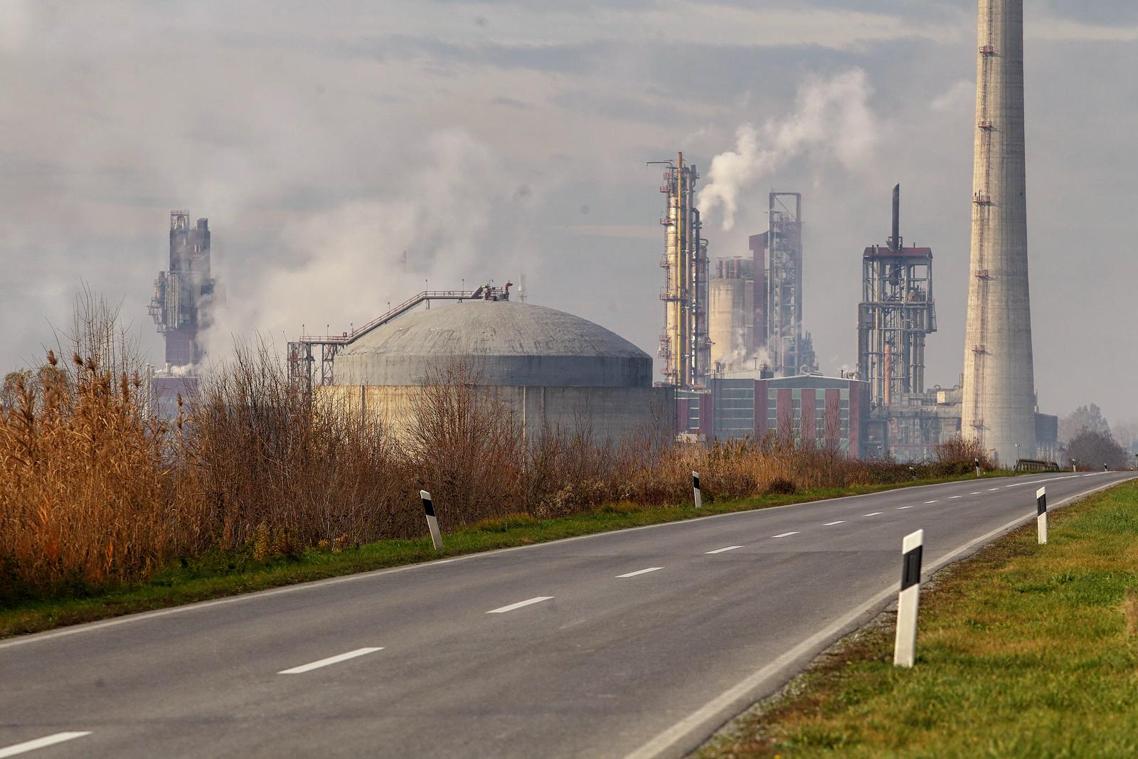 Kutina: Tvornica umjetnog gnojiva Petrokemija