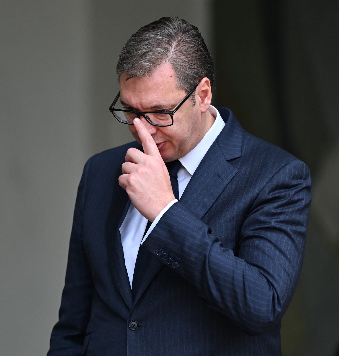 Prime Minister of Serbia Aleksandar Vucic in Paris