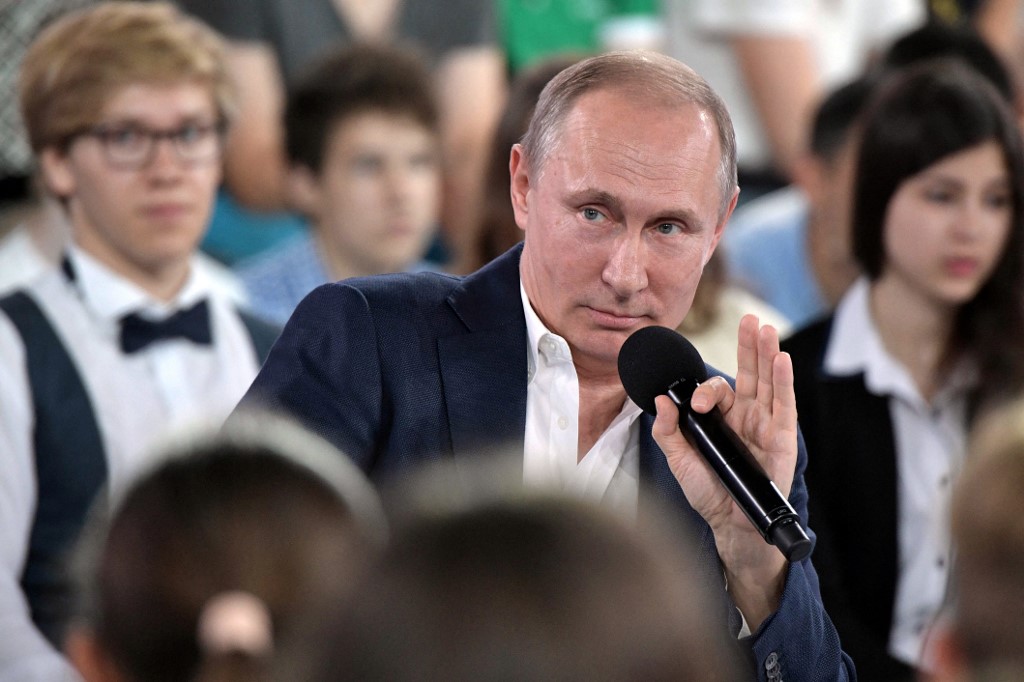 Vladimir Putin, Rusija