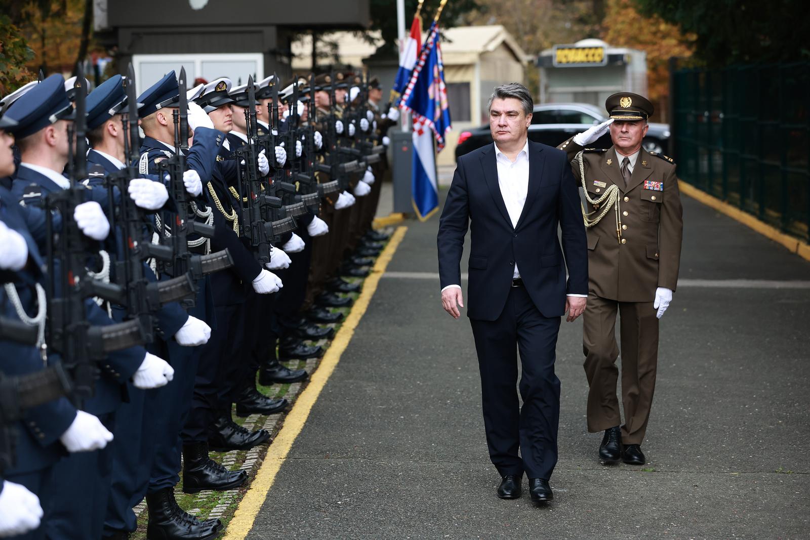 Predsjednik Milanović sudjelovao na otvorenju 7. natjecanja pripadnica i pripadnika Oružanih snaga RH