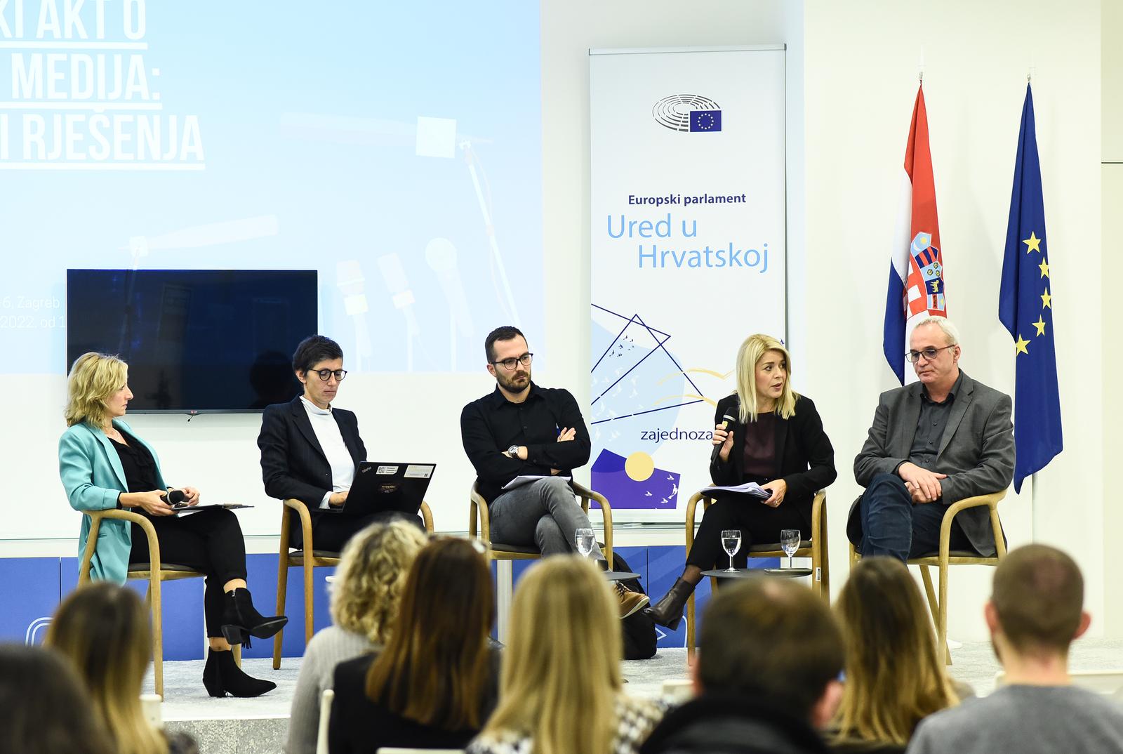 Zagreb: Održan panel Europski akt o slobodi medija: Izazovi i rjesenja