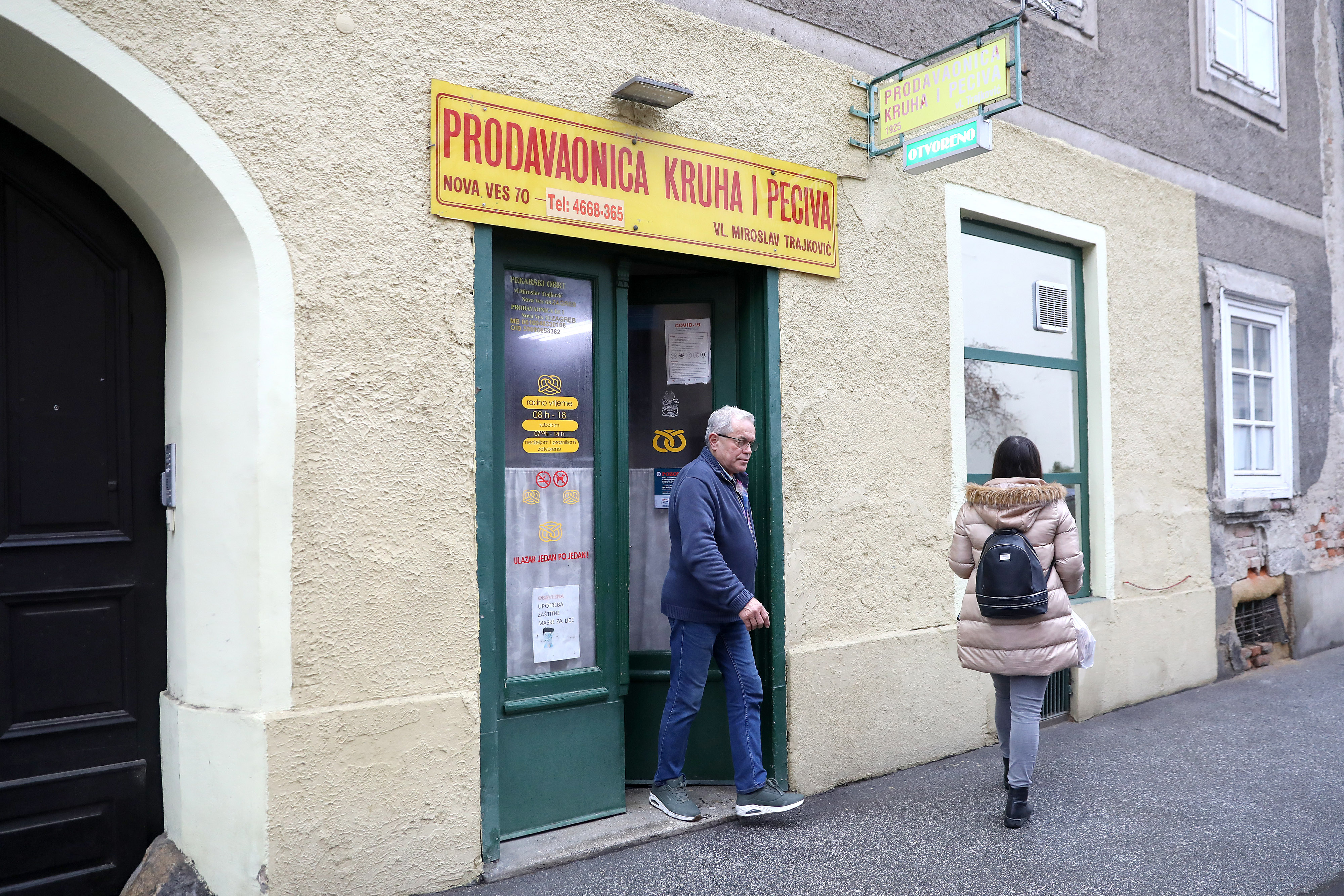 Miroslav Trajković, vlasnik najstarije pekare u Zagrebu u kojoj se kruh peče u parnoj peći