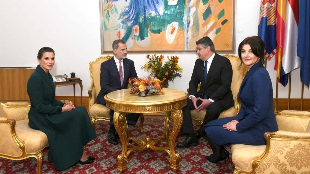 Španjolski kralj i kraljica, Zoran Milanović, Sanja Musić Milanović