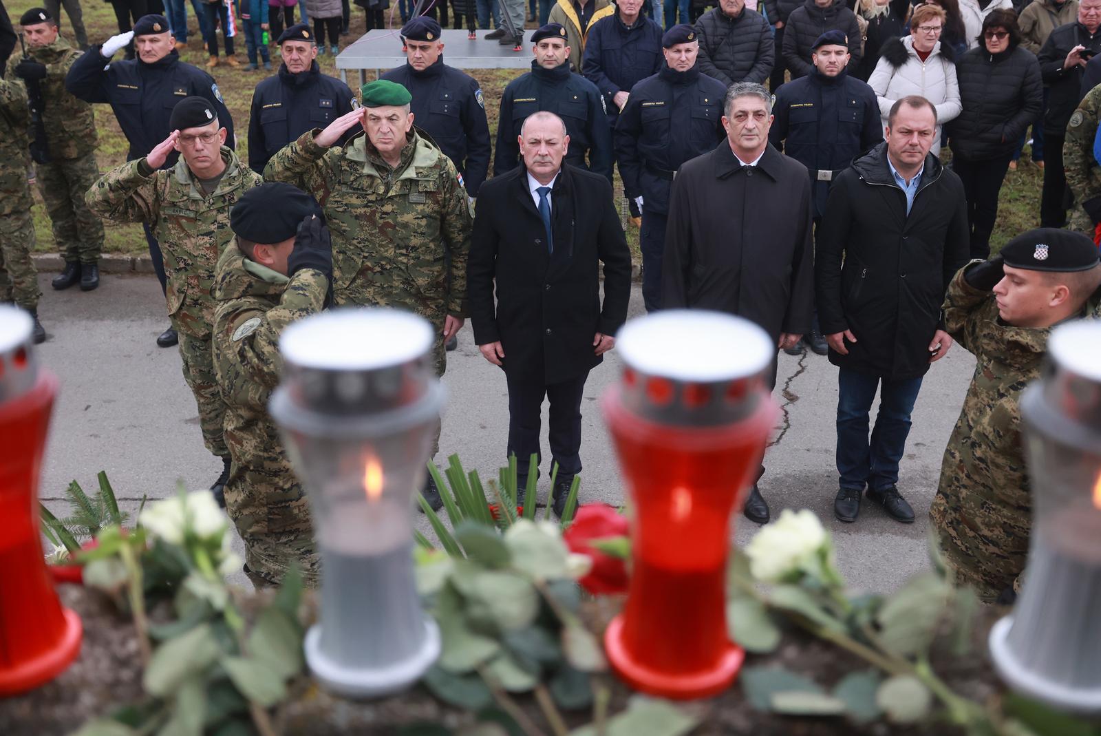 Nastavak obilježavanja Dana sjećanja na žrtvu Vukovara 1991. - 2022 u Borovu