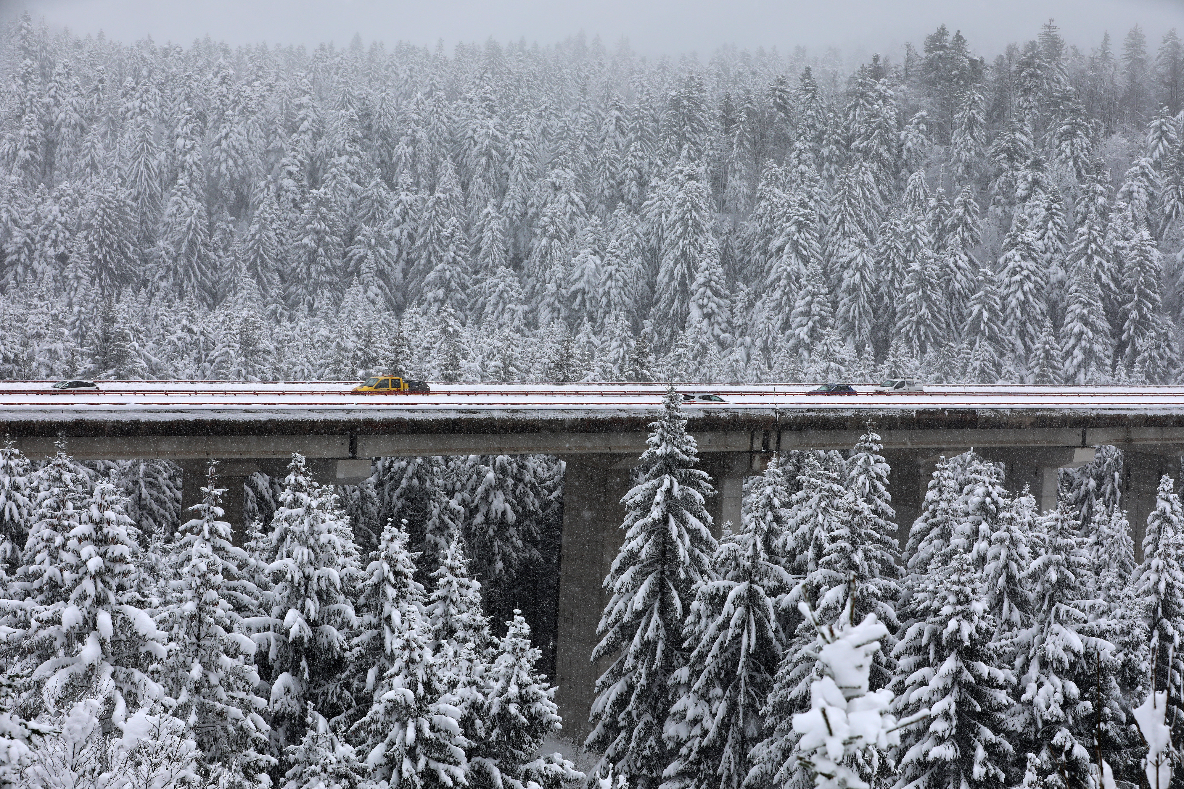 Zimska idila u općini Lokve