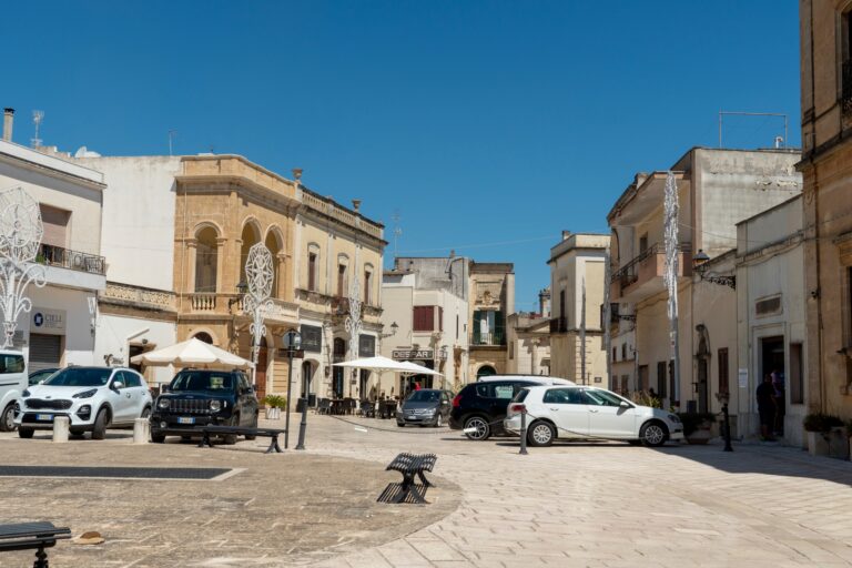 Presicce,,Situated,In,The,Lower,Salento,Near,Capo,Di,Leuca,