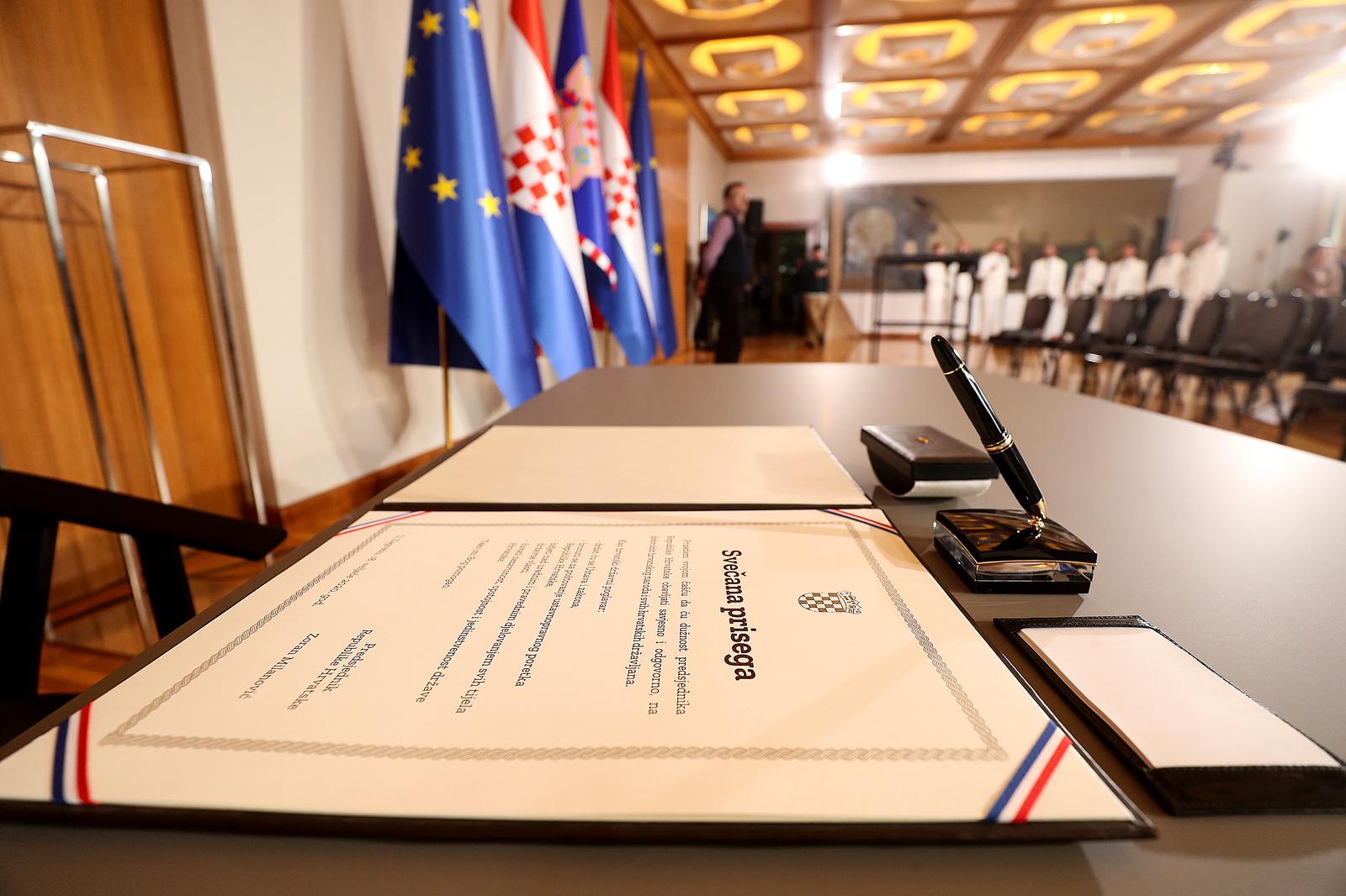 Generalna proba za inauguraciju novog predsjednika Zorana Milanovića