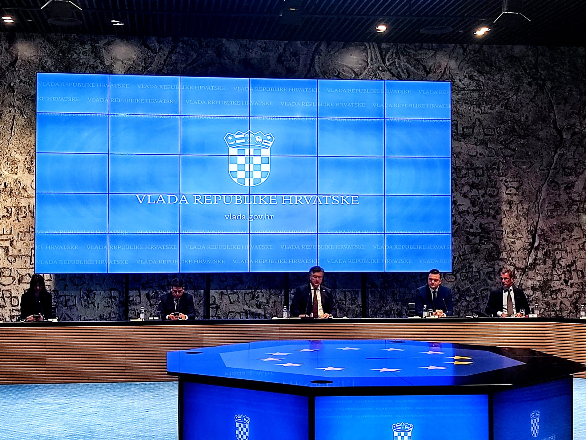 andrej plenković, vijeće za euro