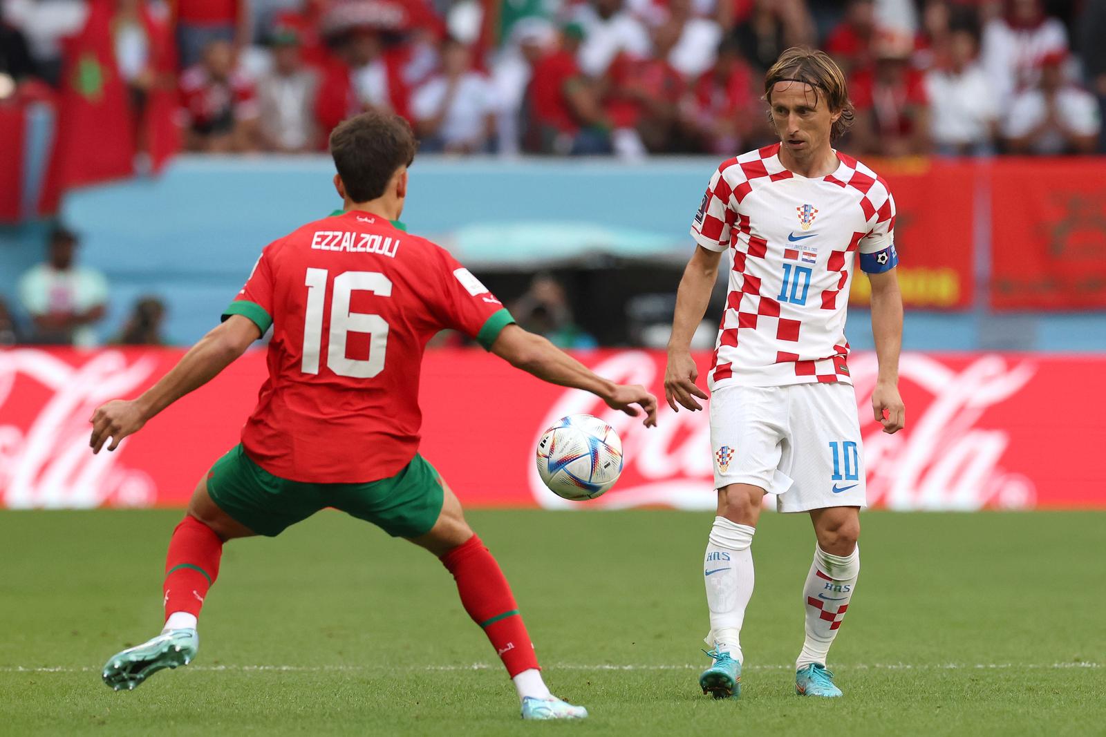 KATAR 2022 - Susret Maroka i Hrvatske u 1. kolu Svjetskog prvenstva u Katru