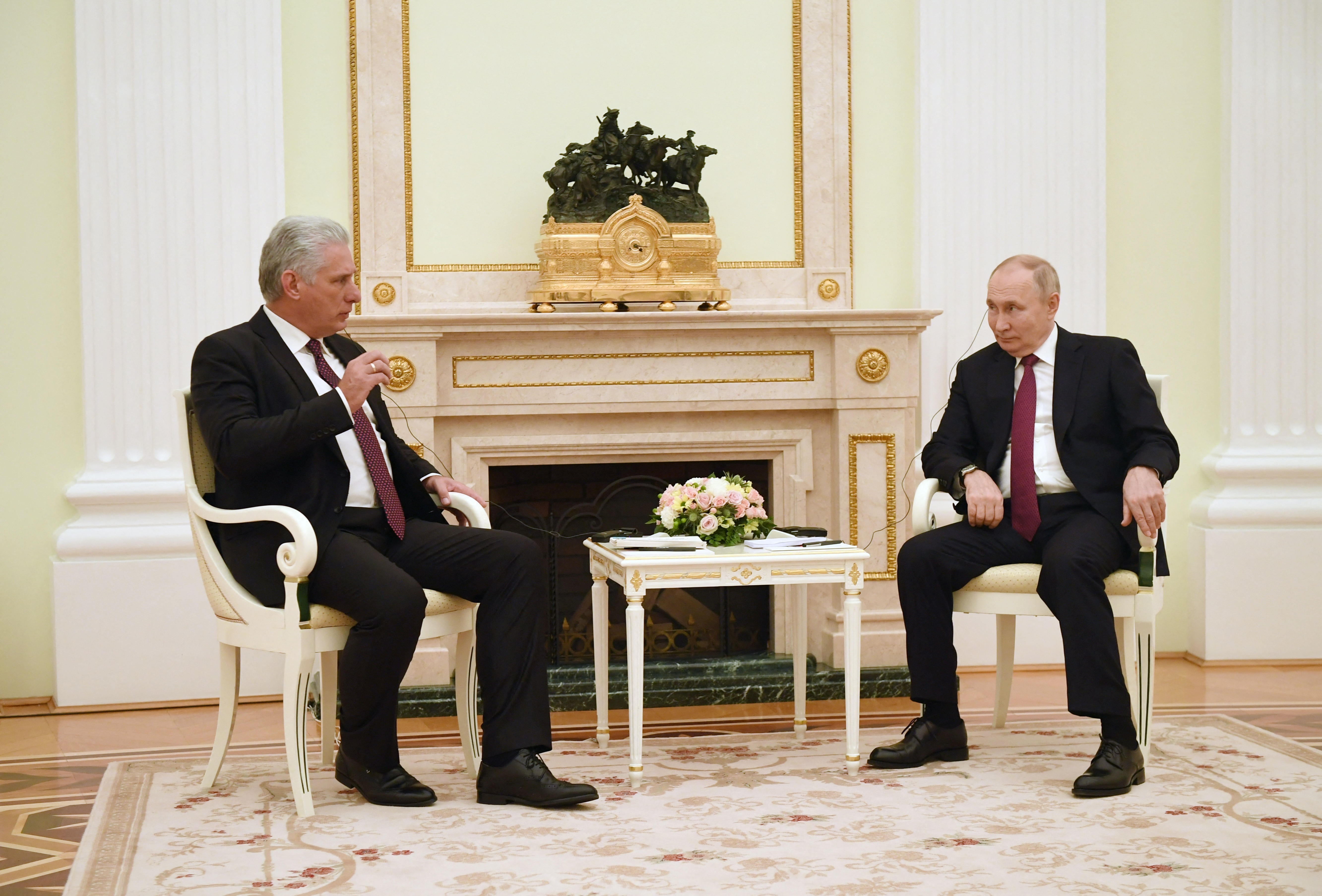 vladimir putin, miguel diaz-canel