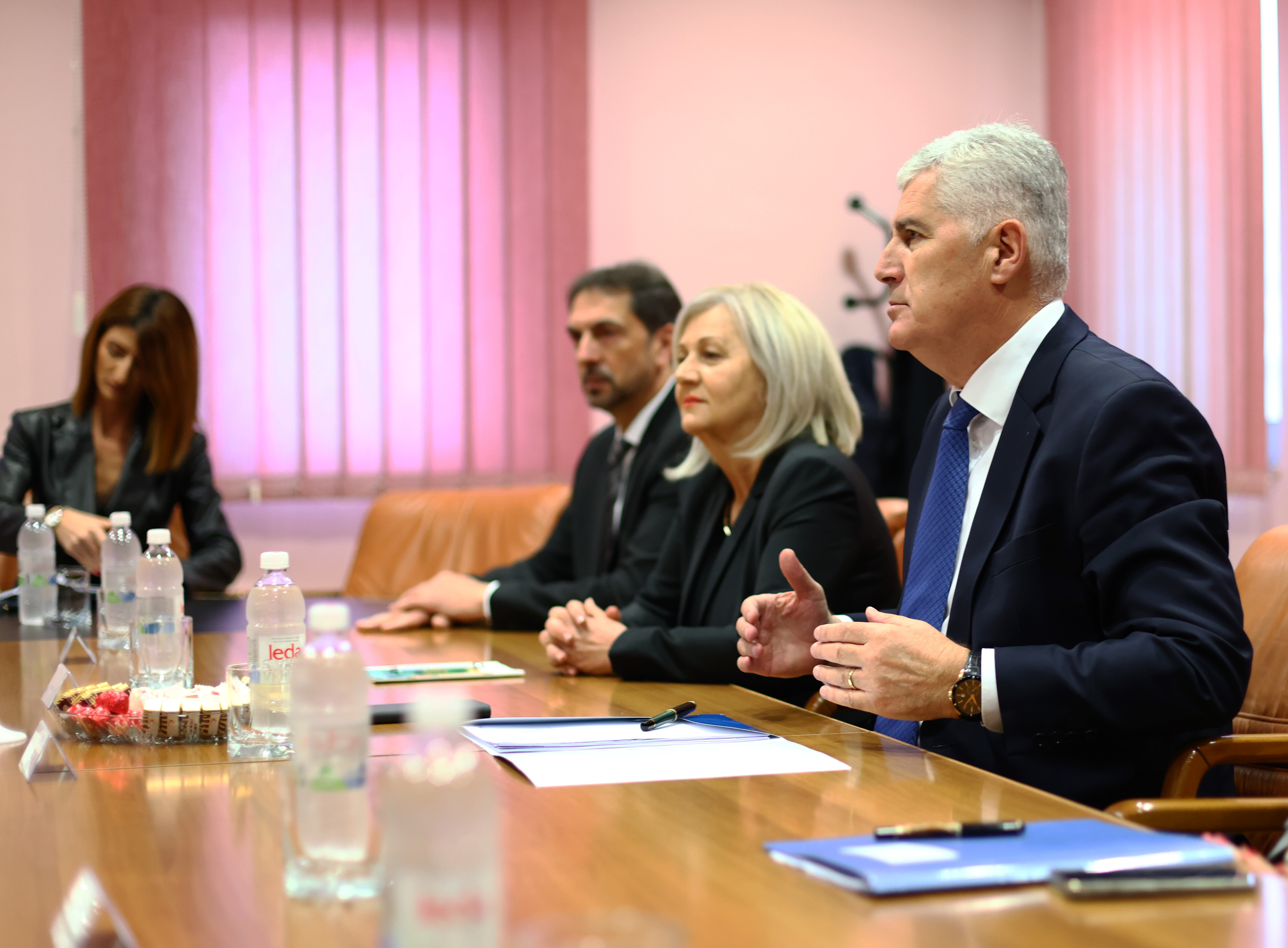 Mostar: Počeo sastanak Dragana Čovića i Milorada Dodika u vezi formiranja izvršne vlasti