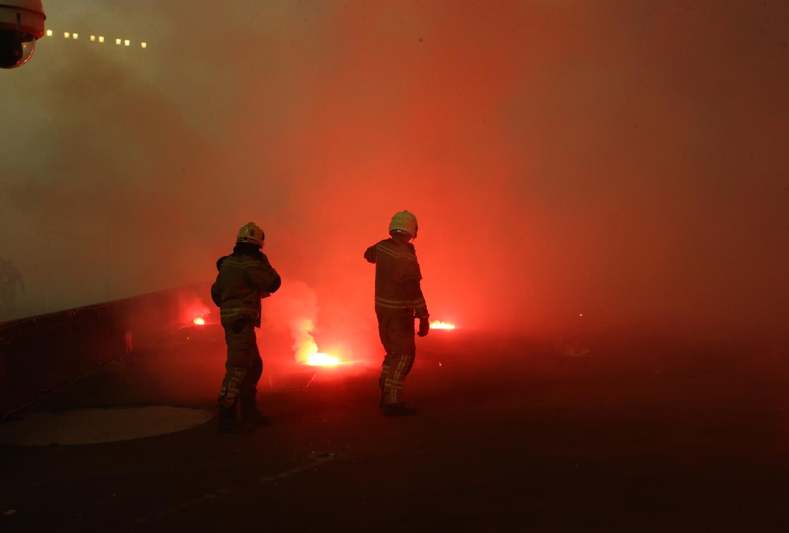 Split: Bakljada Torcide na Poljudu