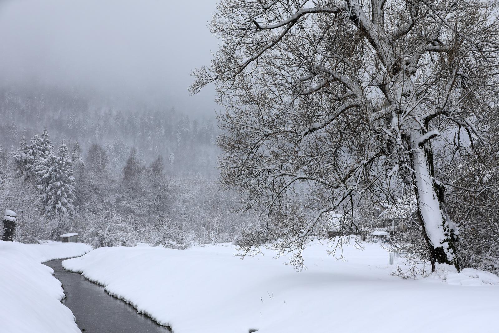 Zimska idila u općini Lokve
