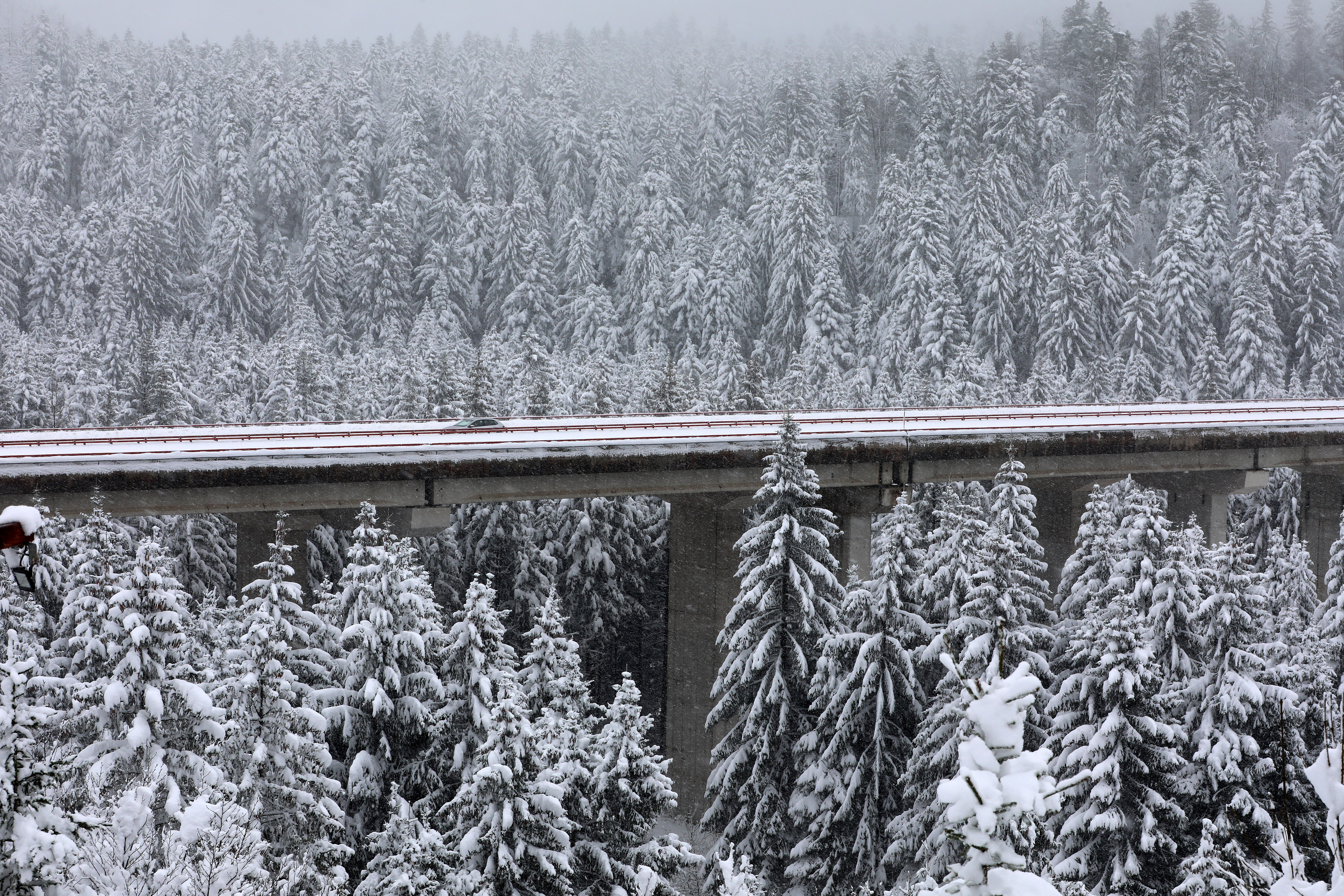 Zimska idila u općini Lokve