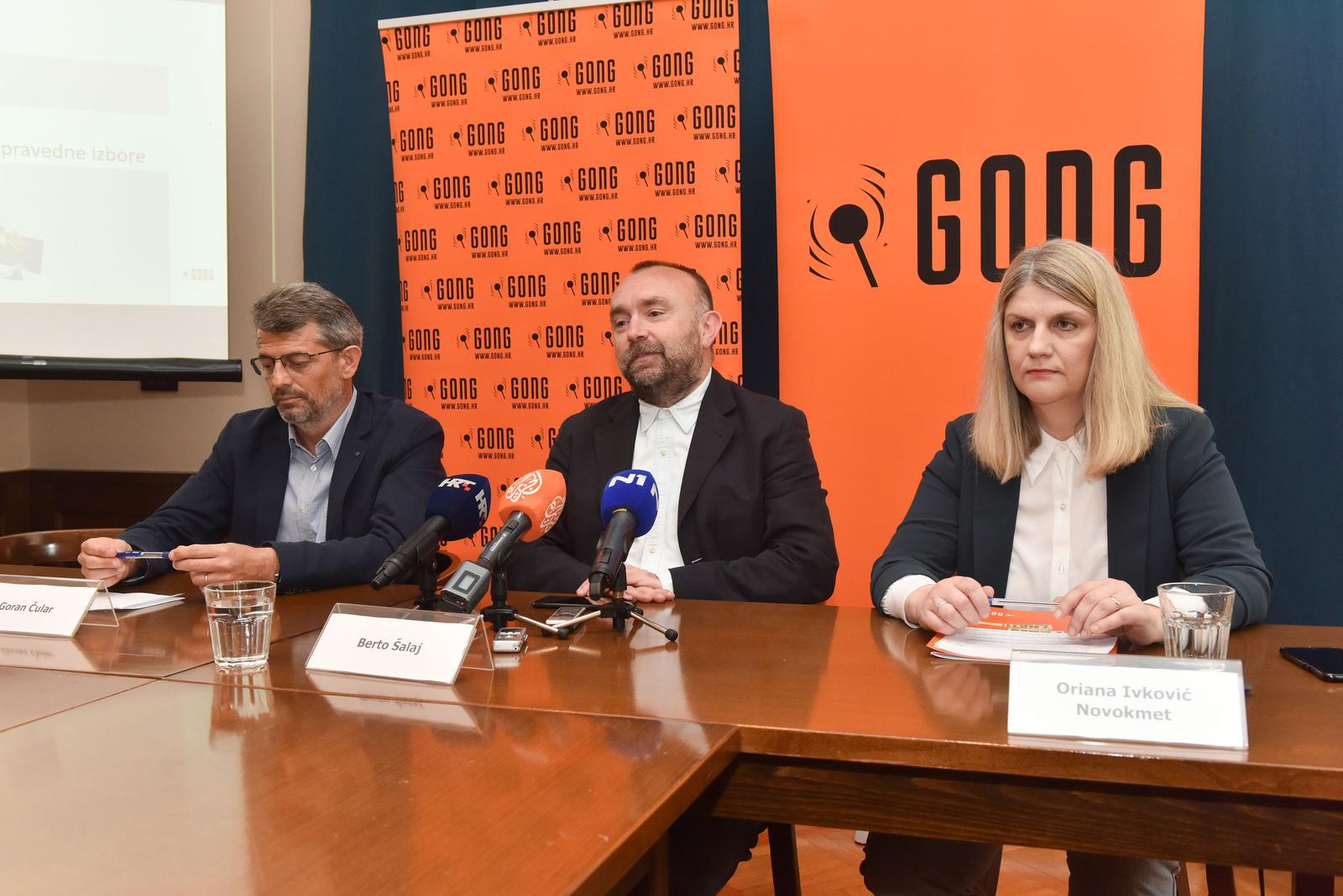 Zagreb: Konferencija za medije "Gongovih 6 izbornih jedinica za ustavne izbore"
