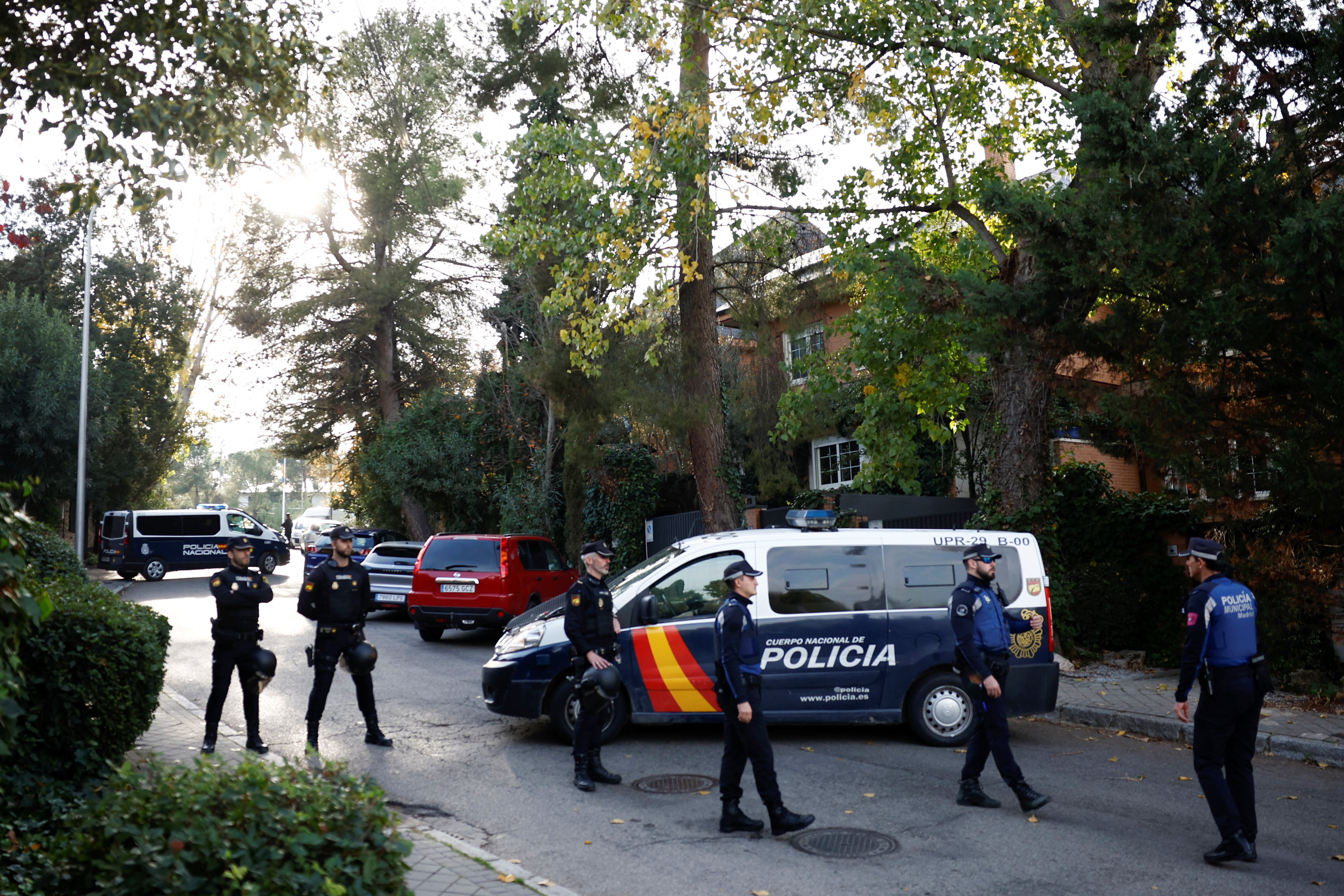 Blast at Ukrainian embassy in Madrid