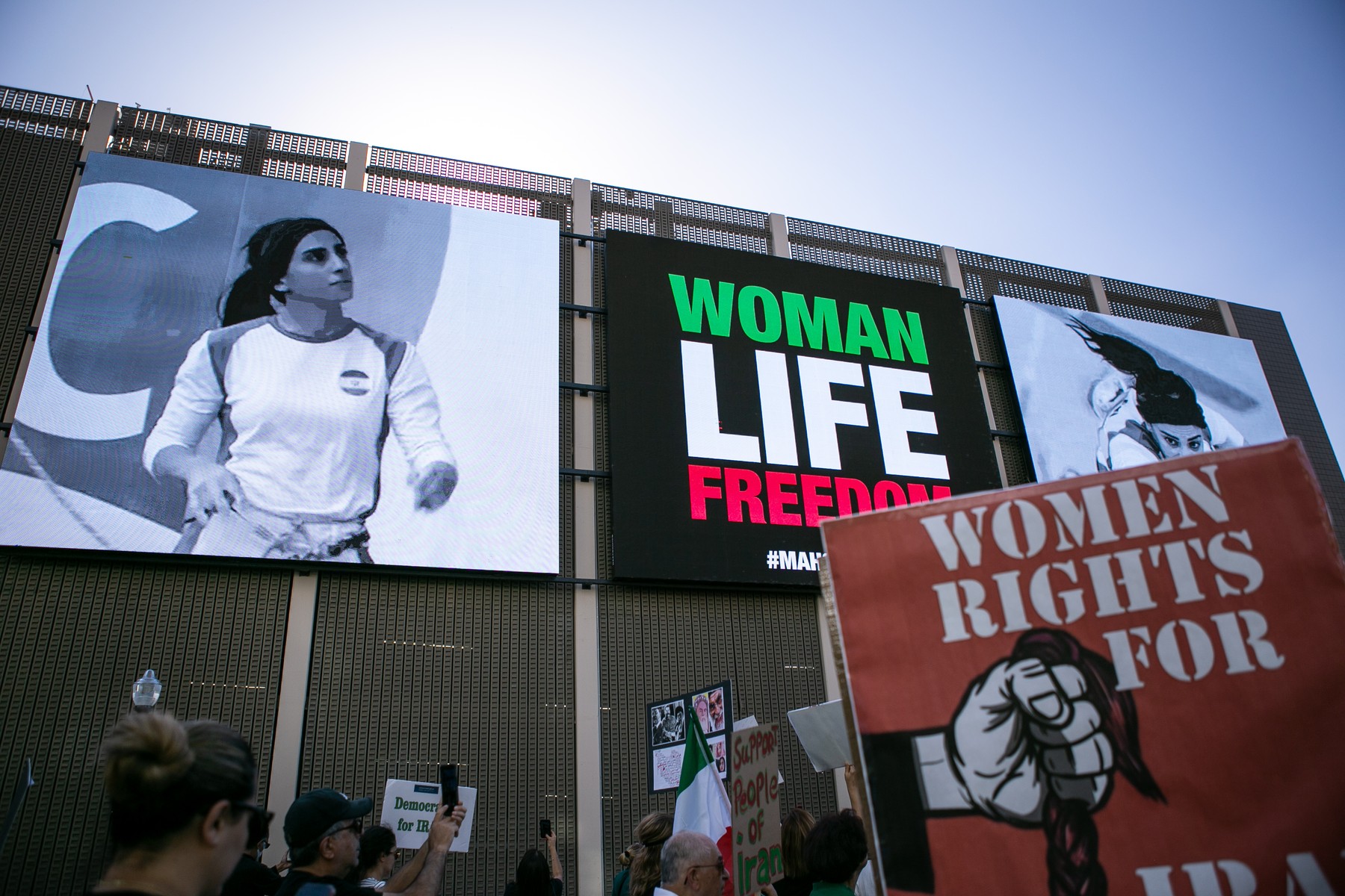 CA: Iran Protest at California State Capitol