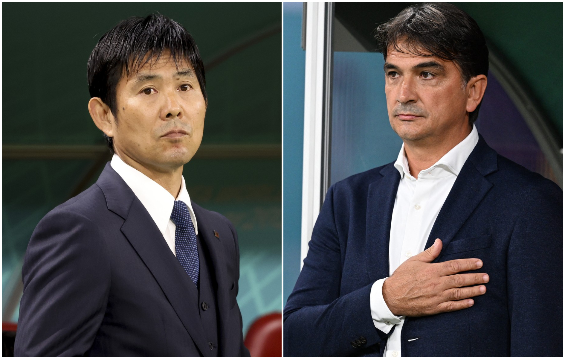 zlatko dalić, Hajime Moriyasu, japan, hrvatska