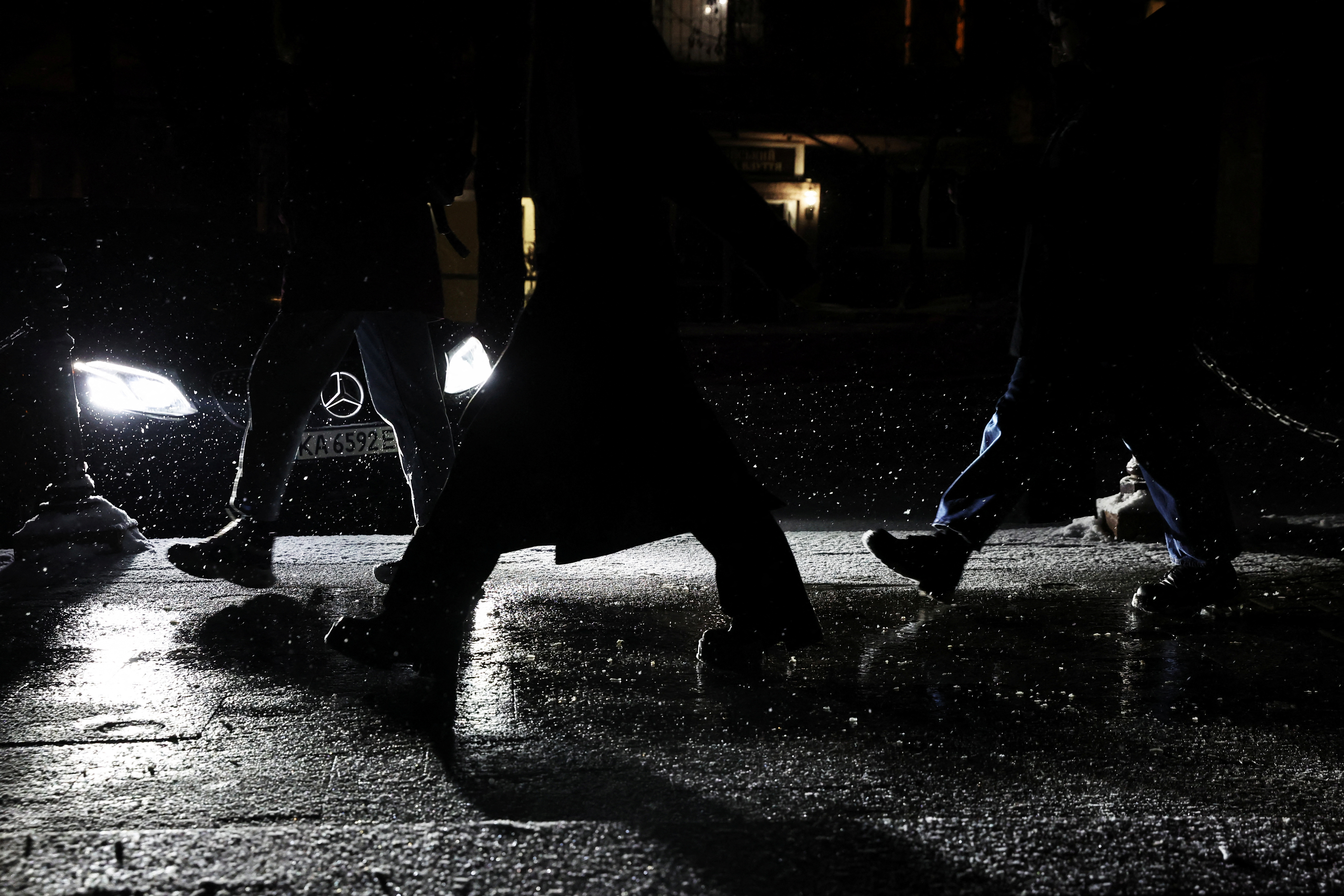 Ukrajina, Kijev, bez struje, mrak u ukrajini, isključenje struje