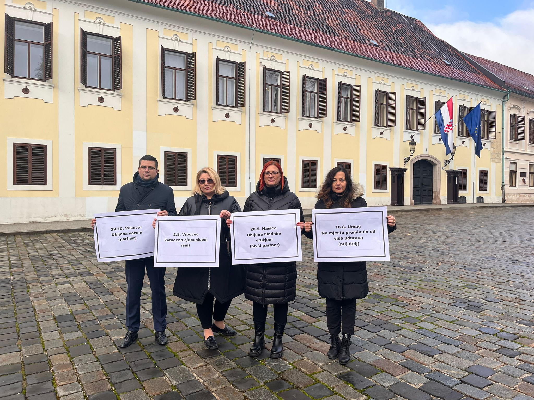 markov trg, prosvjed, femicid