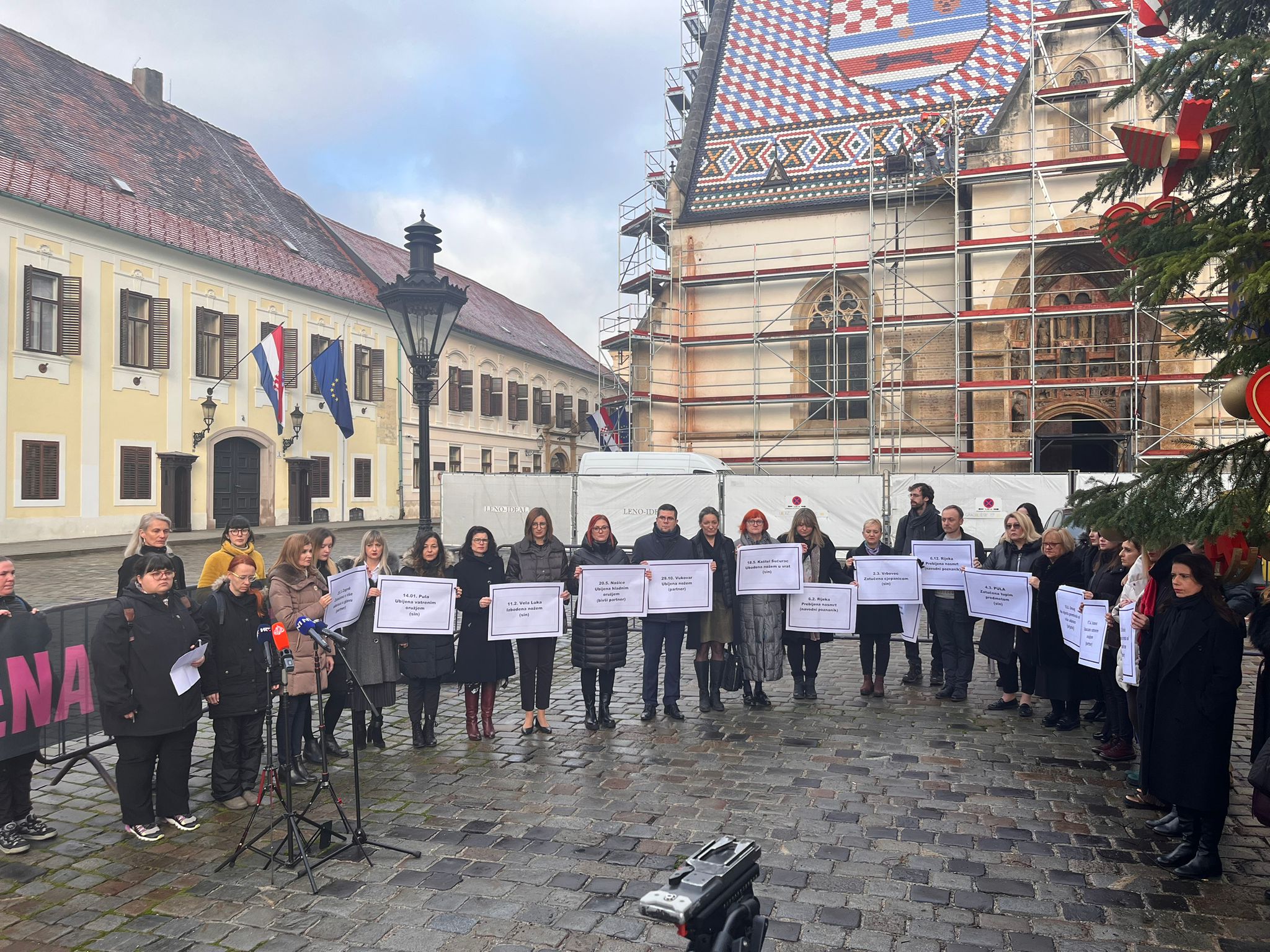 markov trg, prosvjed, femicid