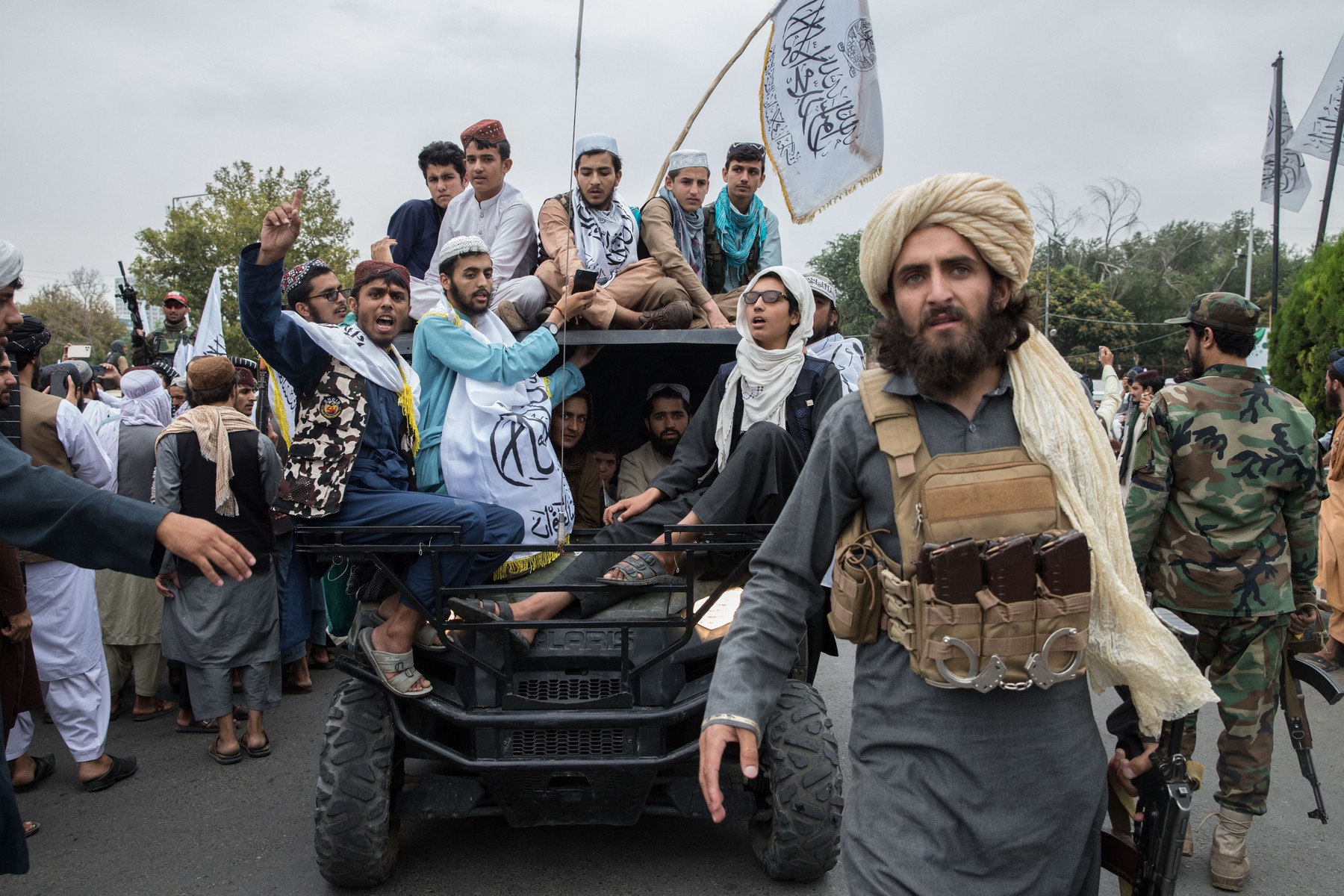 Taliban mark first year in power in Afghanistan with national holiday