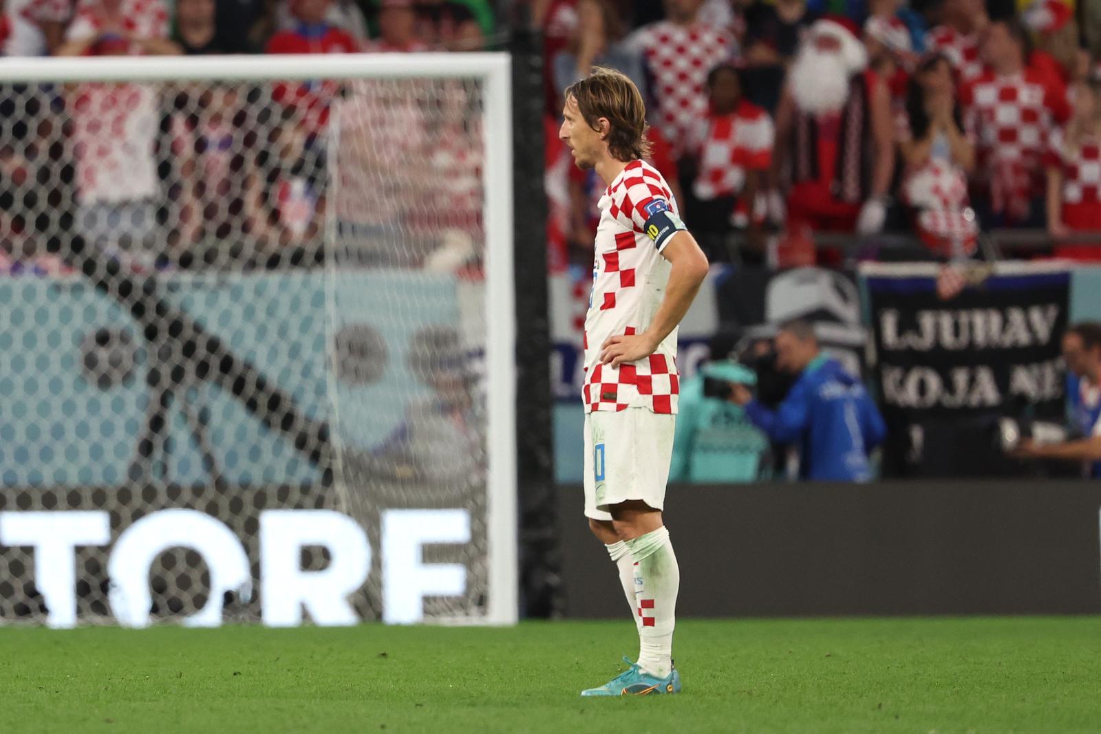 KATAR 2022 - Tuga i šok hrvatskoh igrača nakon primljenog gola