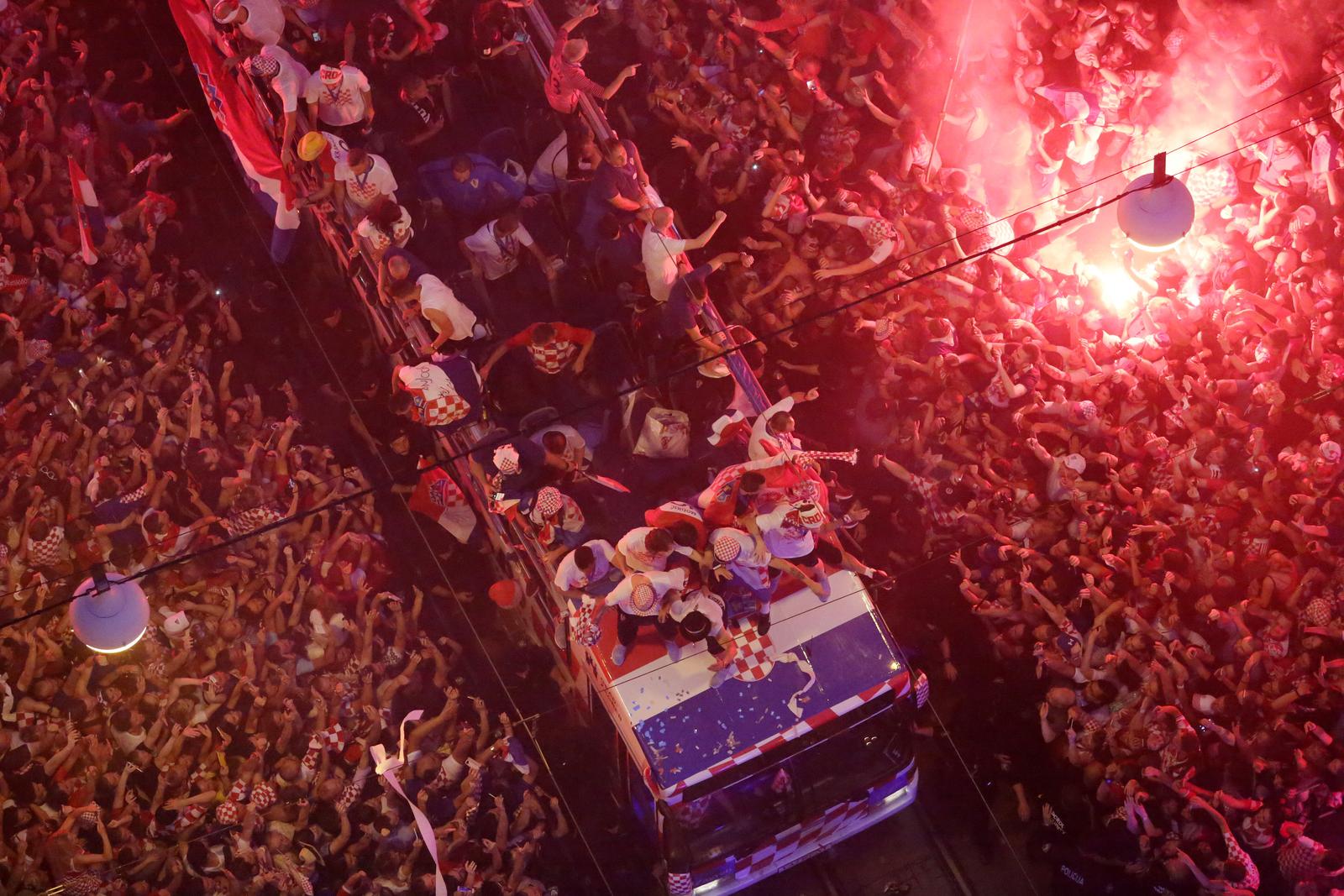 Izbor najboljih fotografija 2018., Vatreni osvojili srebro na SP u Rusiji