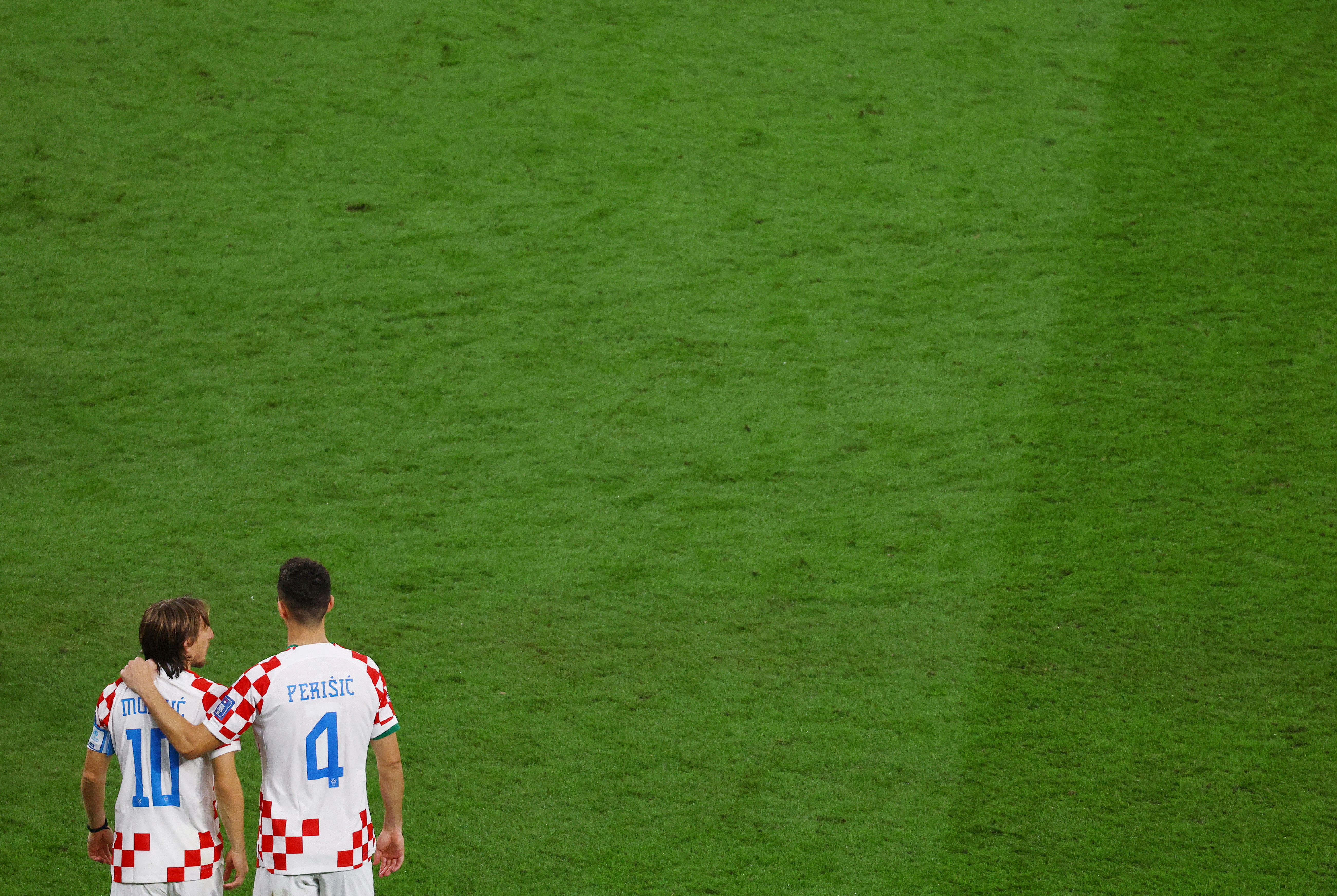 Luka Modrić, Ivan Perišić