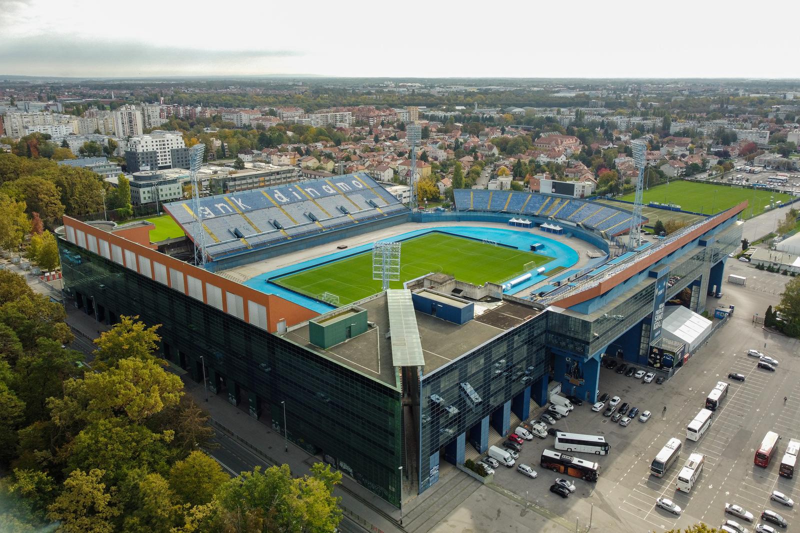 Fotografije iz zraka stadiona Maksimir i SRC-a Svetice