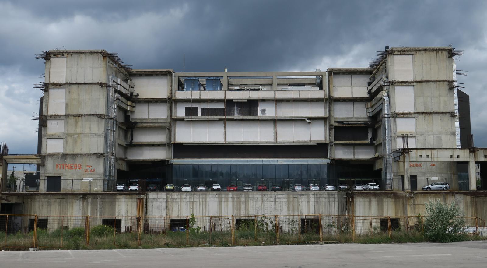 Nedovrena Spaladium Arena u Splitu