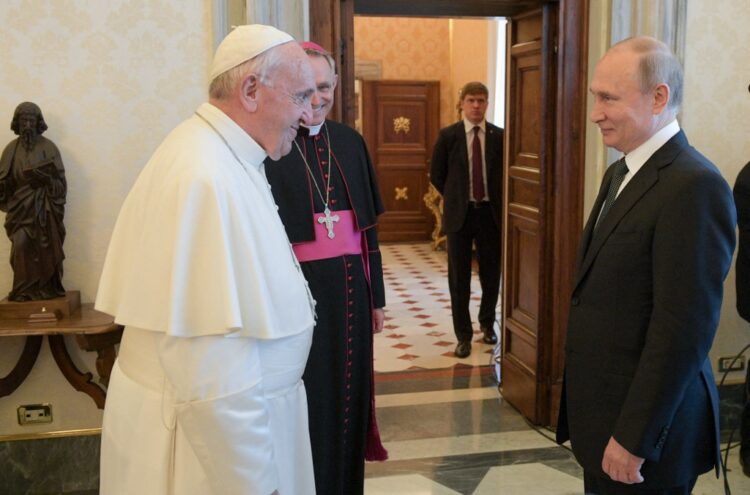 Papa Franjo, Vladimir Putin