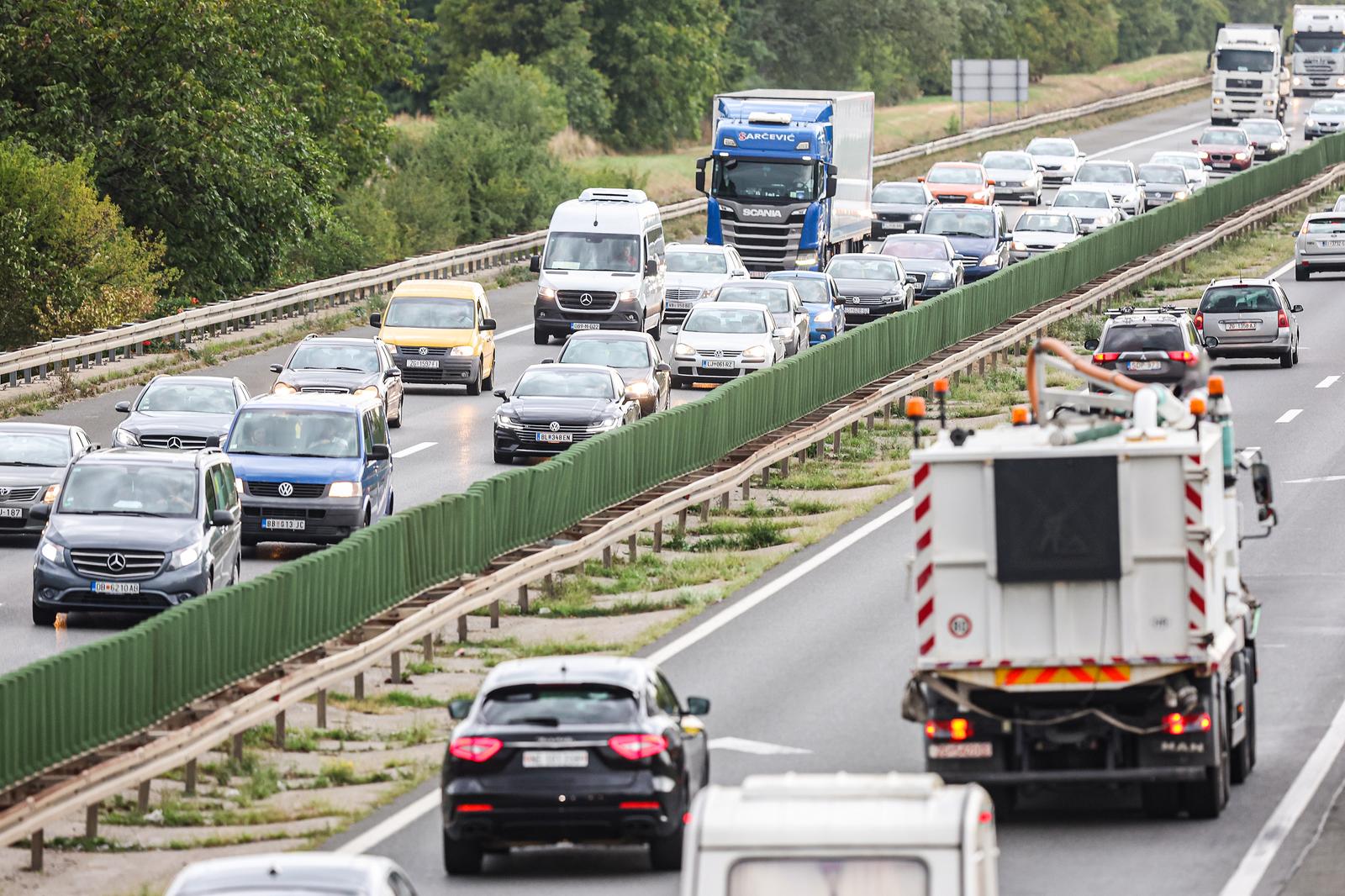 Zagreb: Gužva od 15 km na zaobilaznici u smjeru istoka