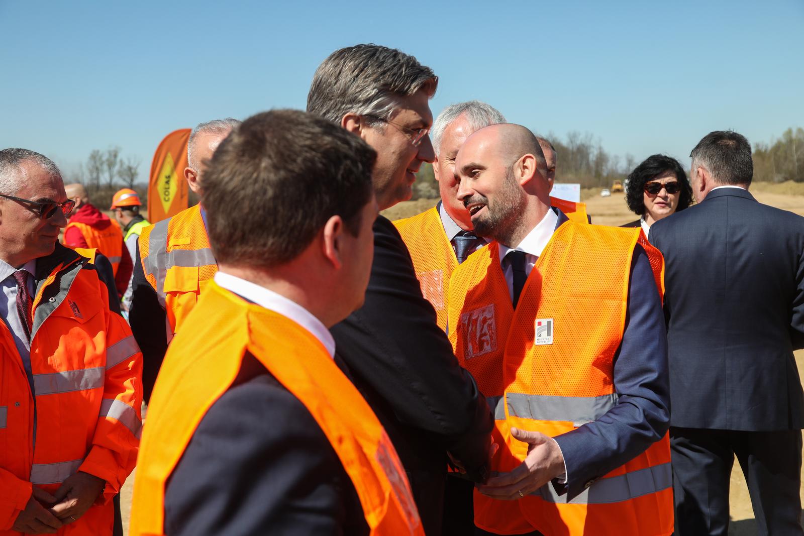 Sisak: Novi ministar Ivan Paladina dao je izjavu za medije