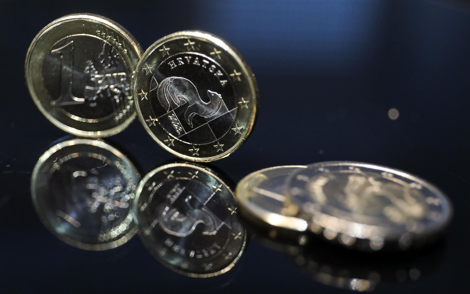 Ilustracija: Hrvatske kovanice Eura