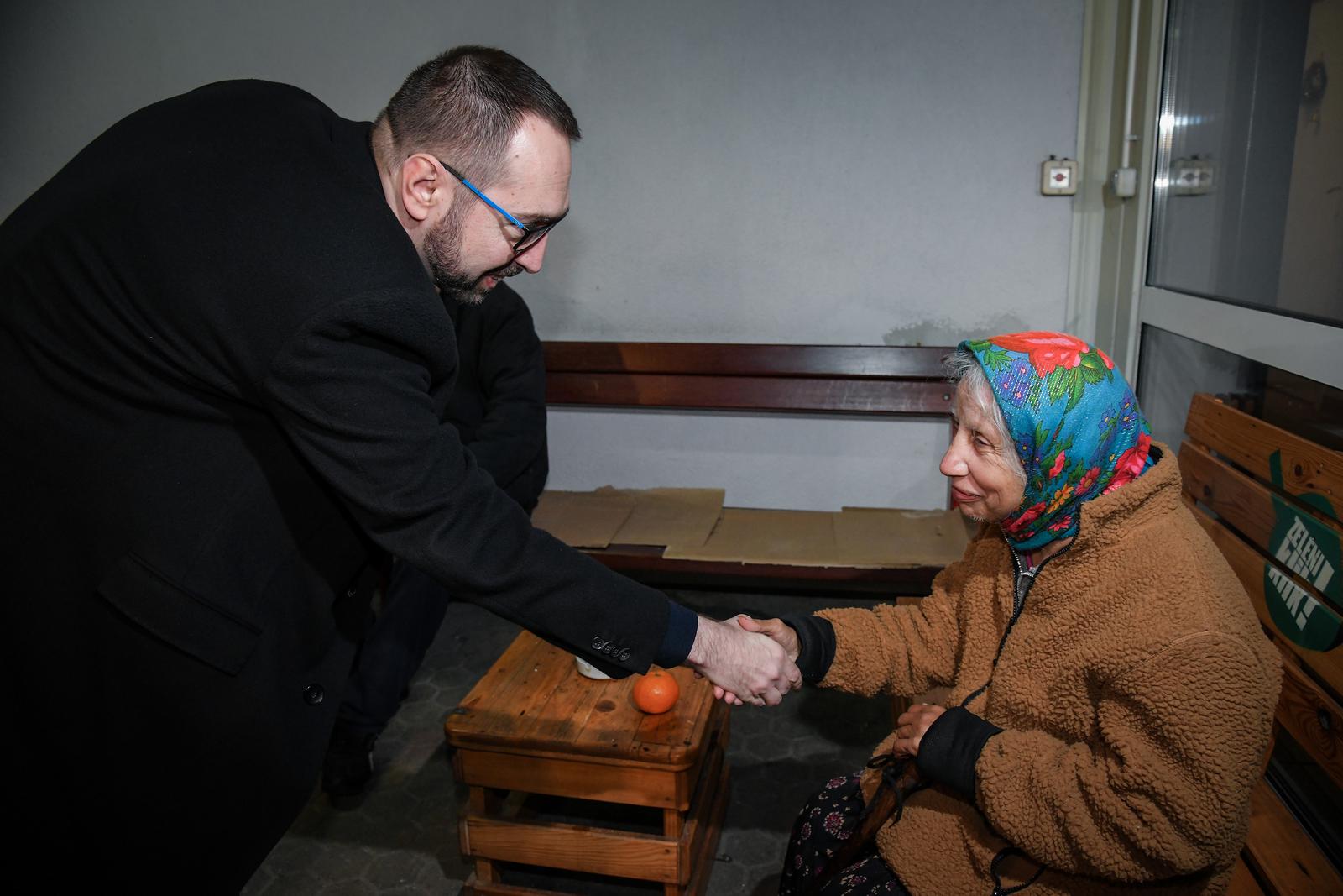 Gradonačelnik Tomislav Tomašević posjetio Prihvatilište Crvenog križa u Kosnici