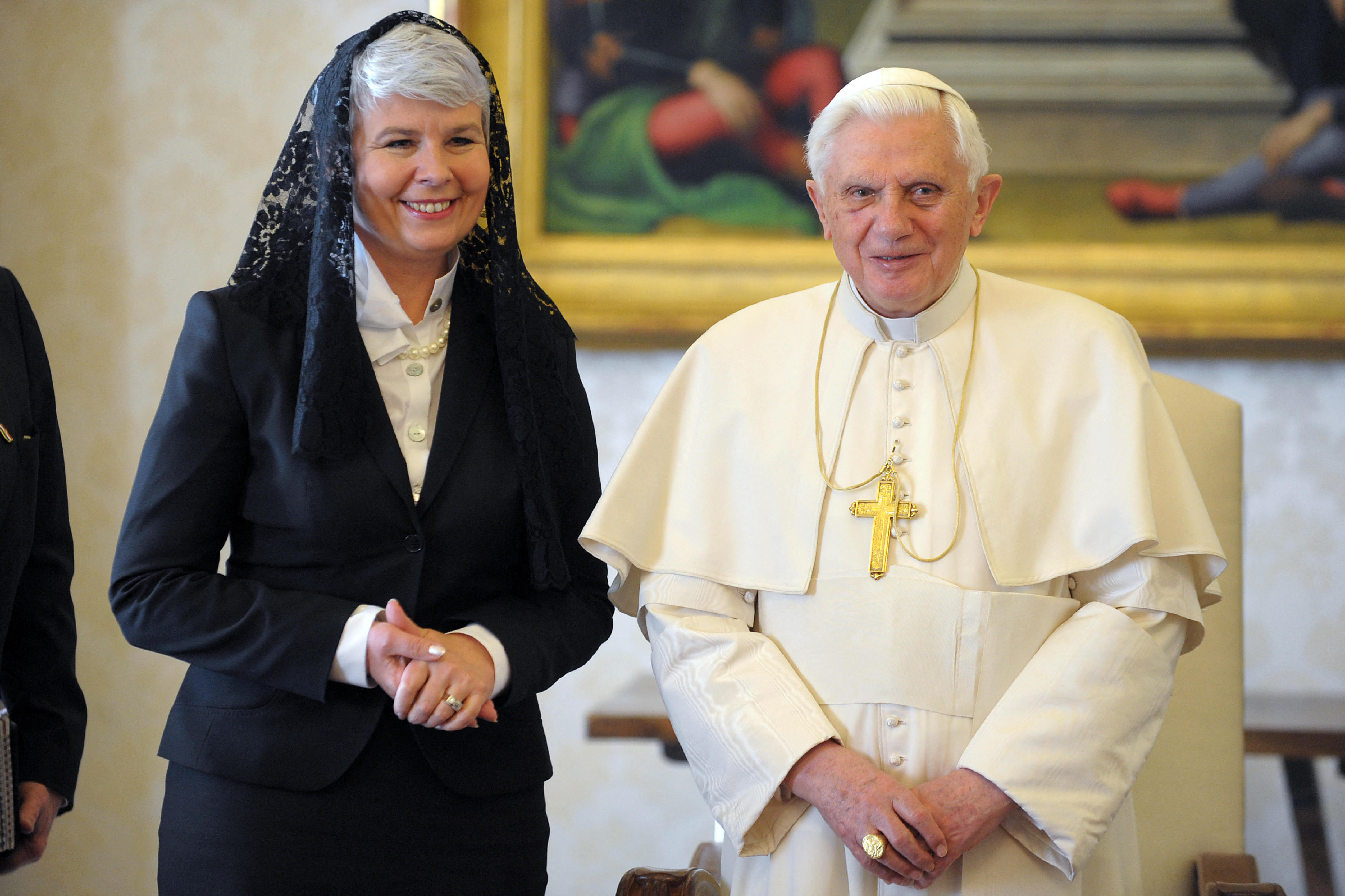 jadranka kosor, papa benedikt XVI.