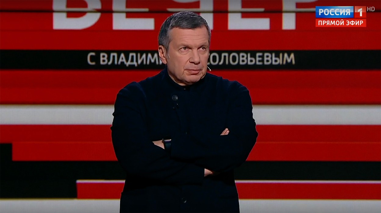 Kremlin pundit Vladimir Solovyov