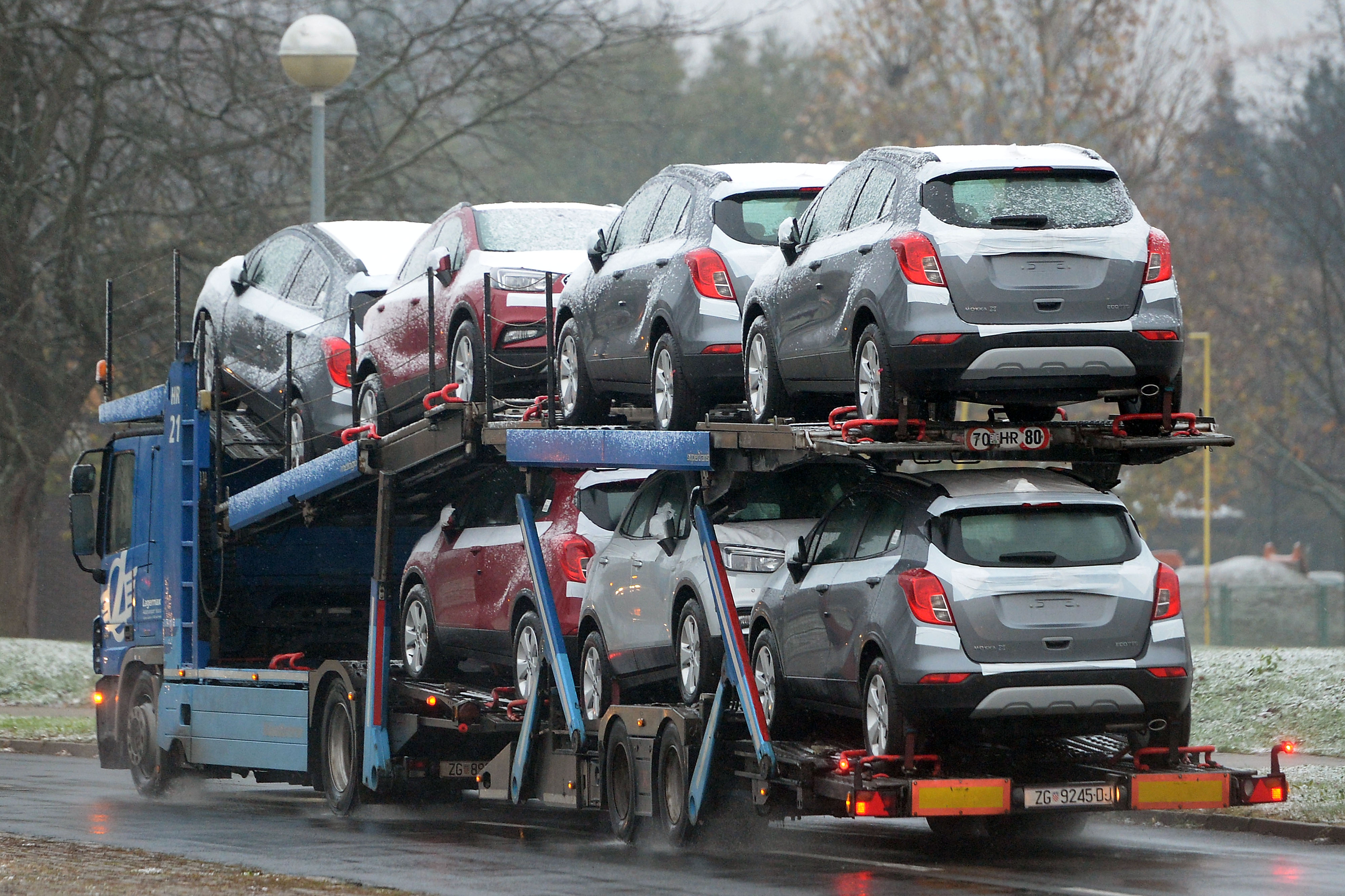 Čakovec: Prijevoz novih automobila