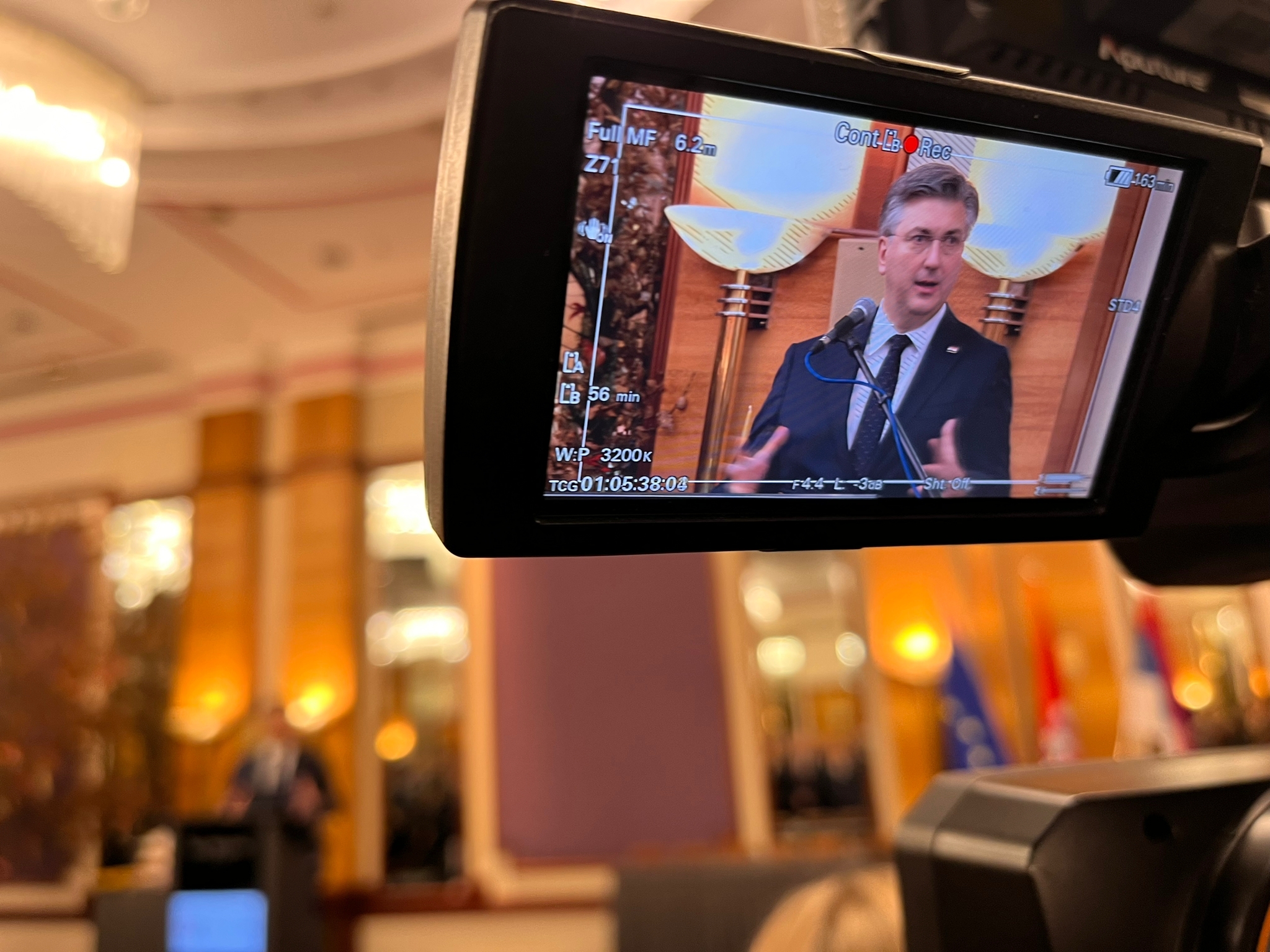 andrej plenković, prijem SNV-a