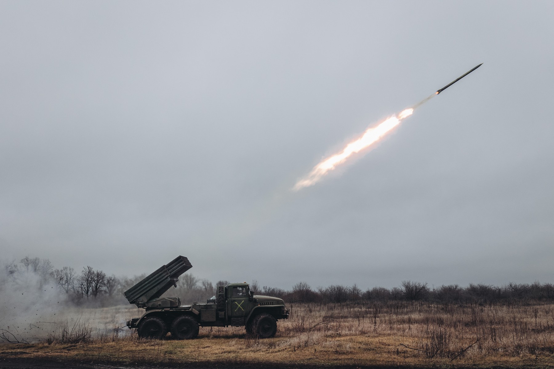 Military activity of the Ukrainian army in the Donetsk region