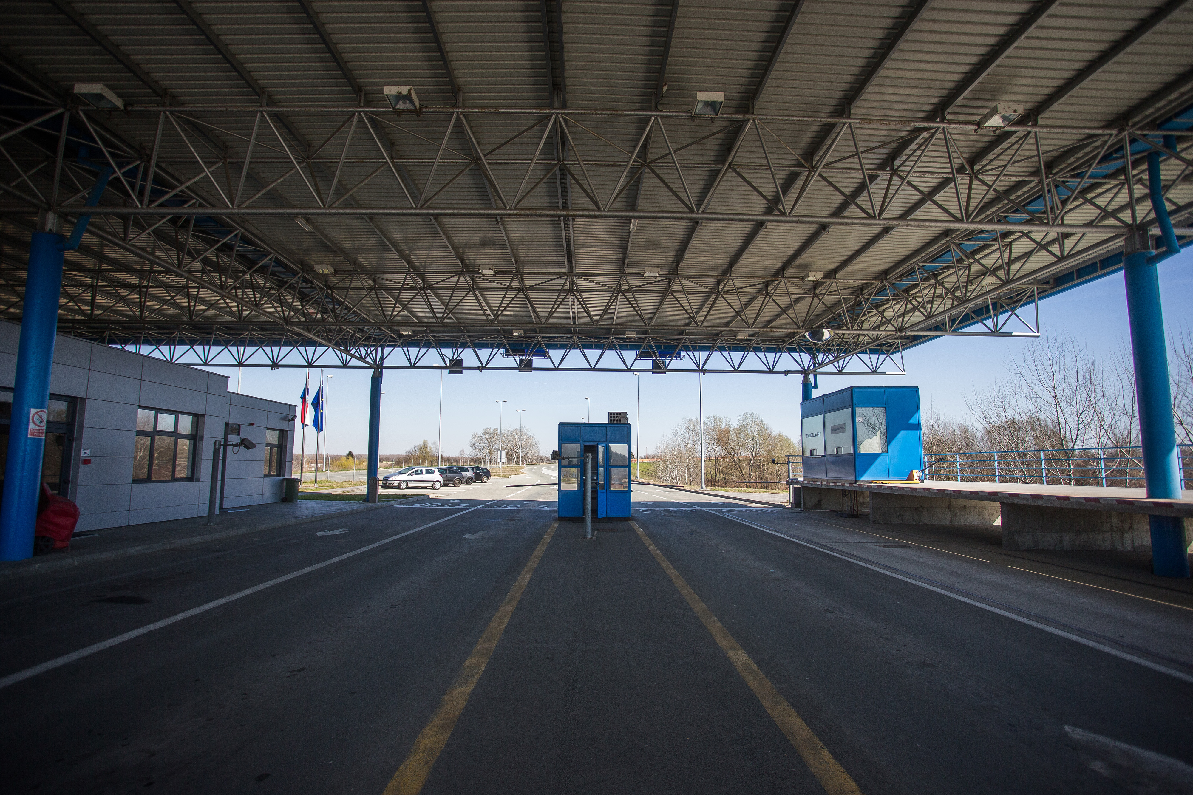 Zatvoren granični prijelaz Batina-Bezdan