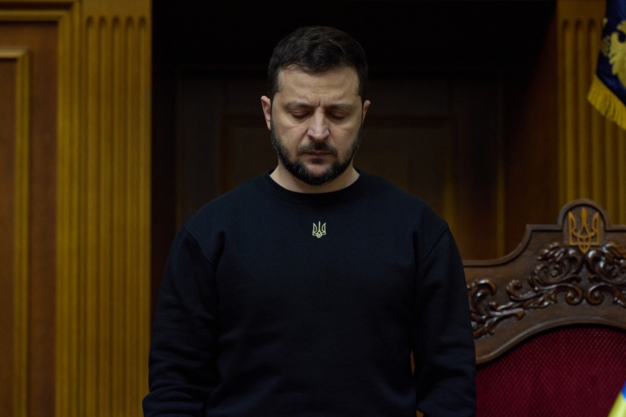 Zelenskyy Addresses The Parliament - Kyiv