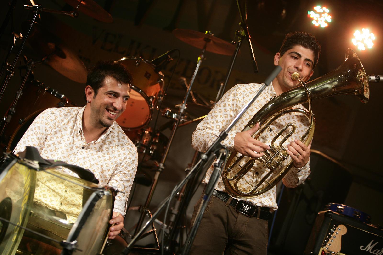 Zagreb: Romski sastav Ko?ani orkestar odrao koncert na rock pozornici Jarun piknik festivala