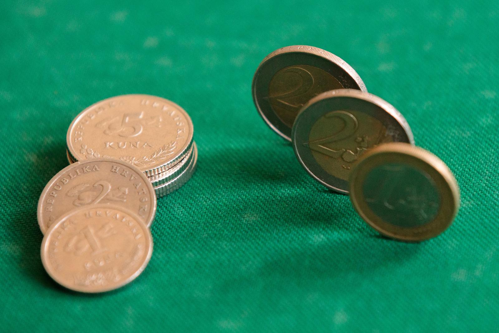 Novac, kune i euri