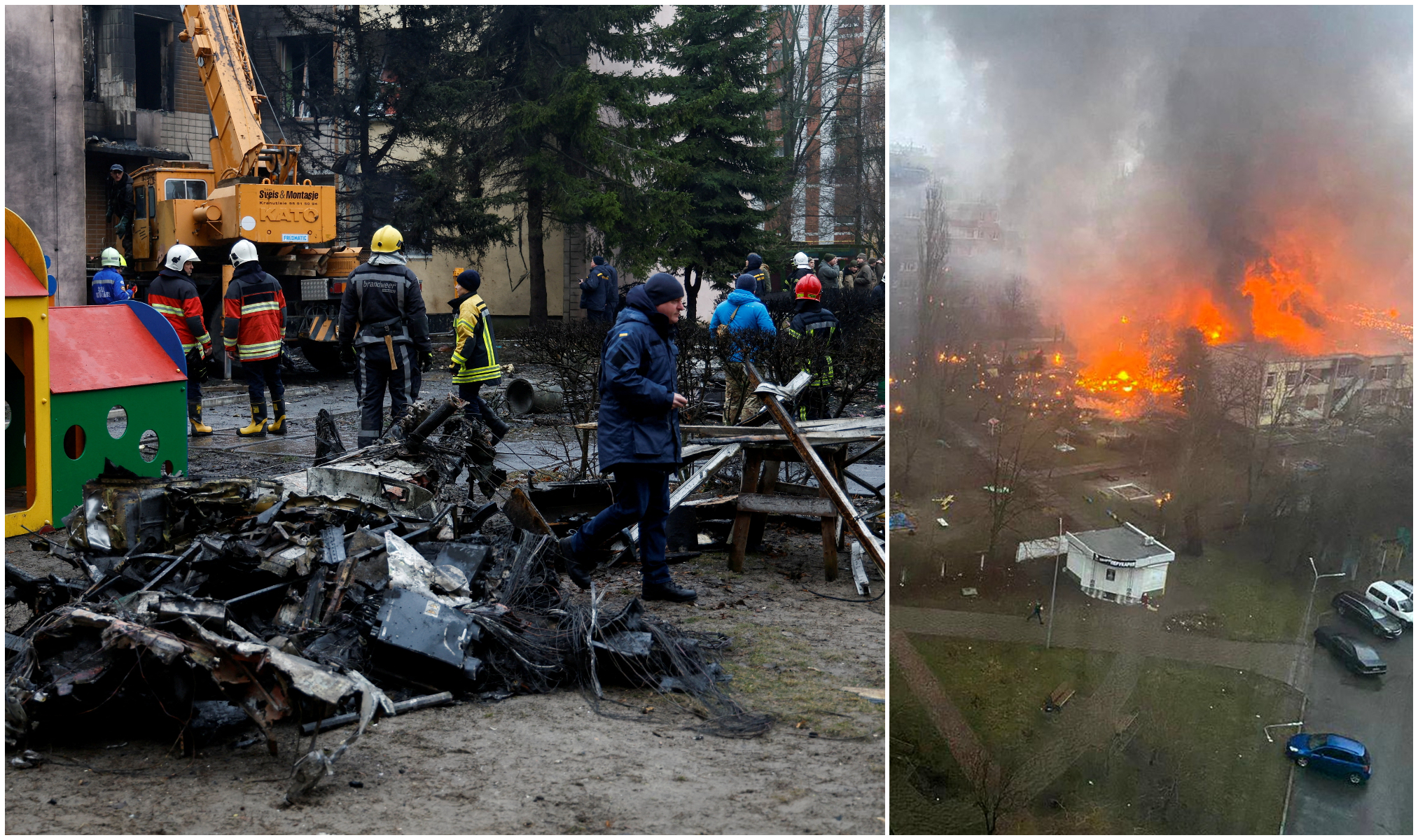 UKRAJINA, HELIKOPTER, NESREĆA