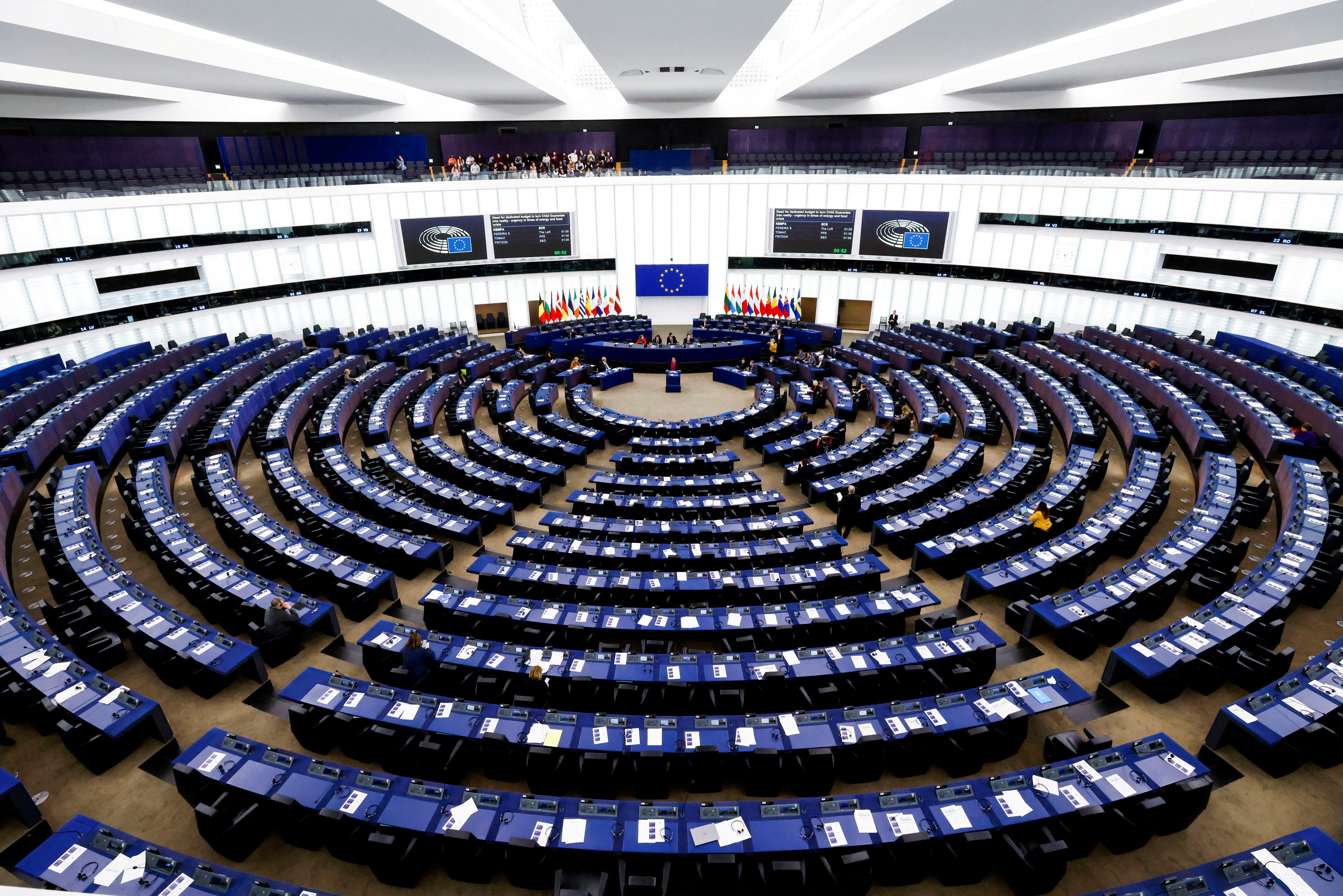FILE PHOTO: Plenary session at the European Parliament in Strasbourg