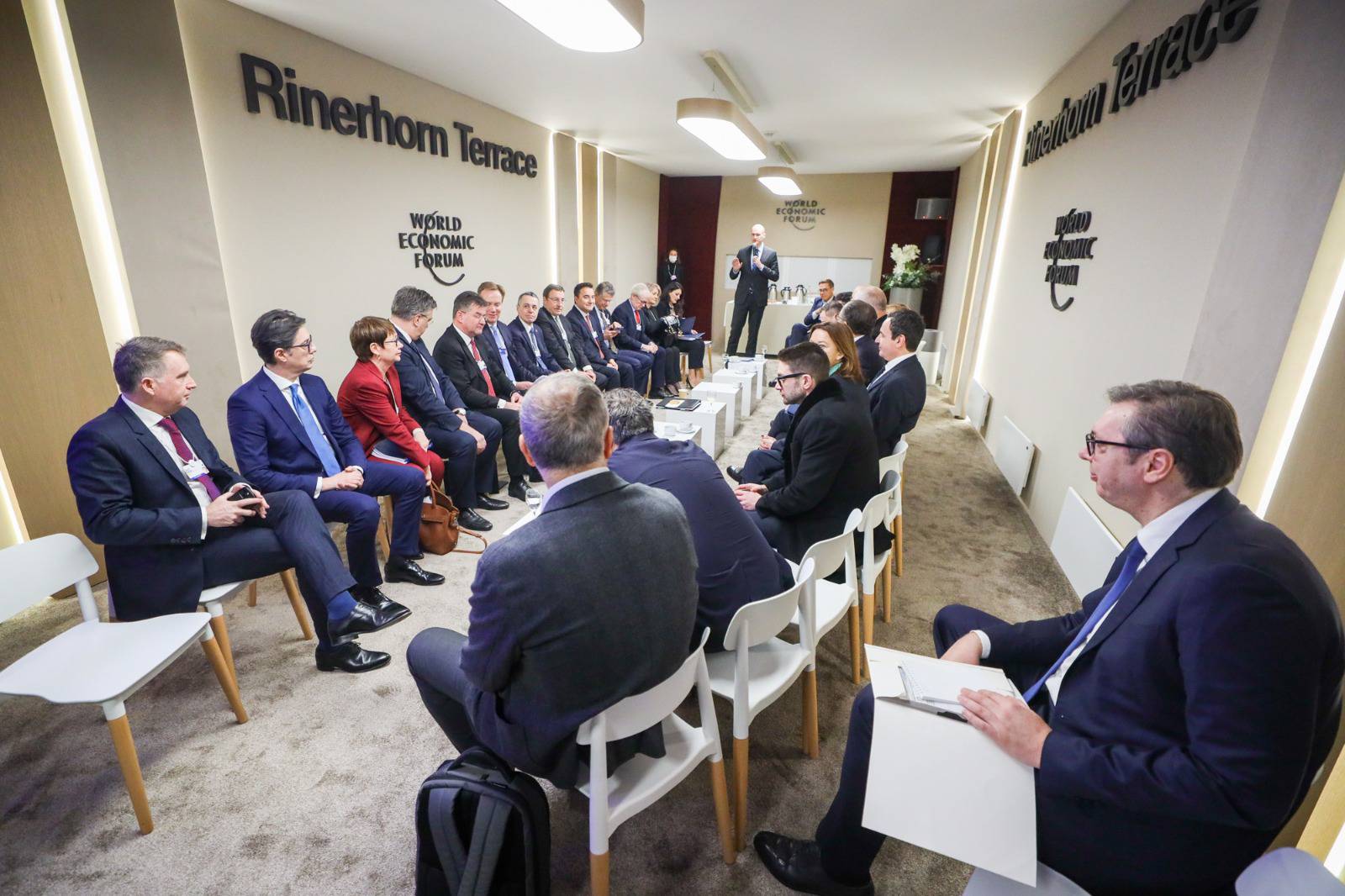 Aleksandar Vučić Davos