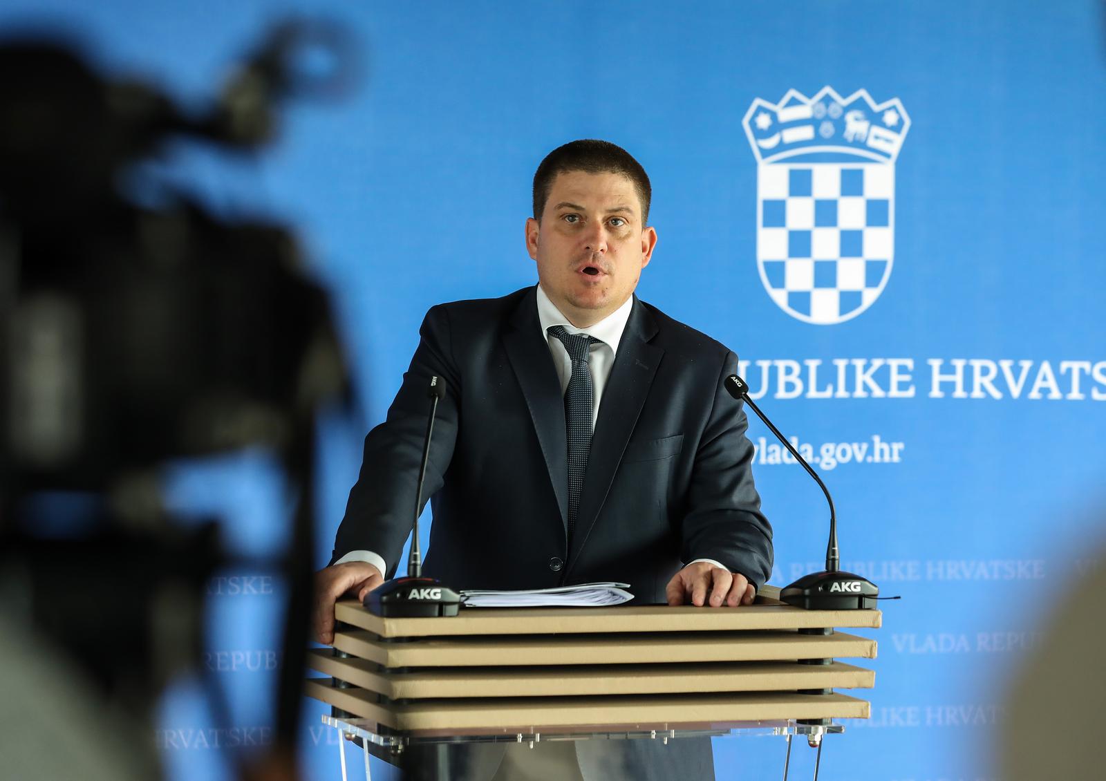 Zagreb: Ministar Butković dao izjavu nakon sjednice Vlade